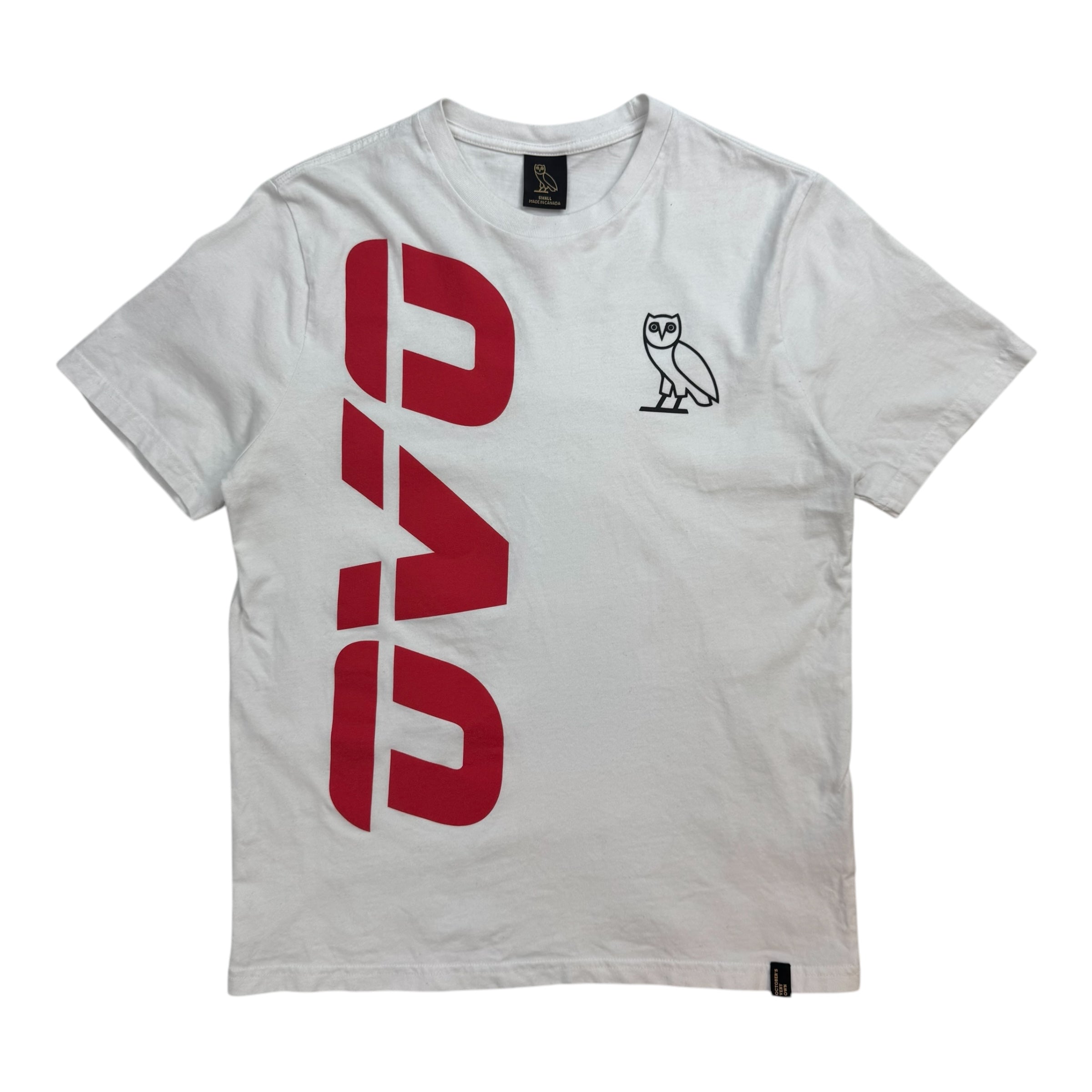 OVO Runner Logo Tee White