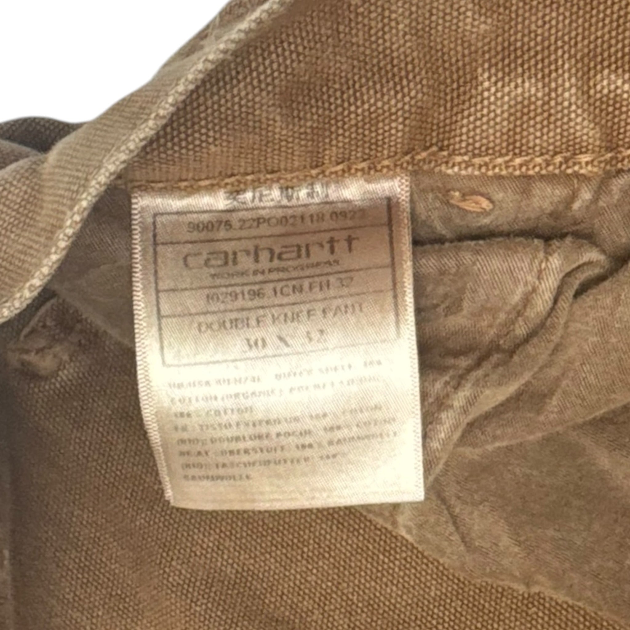 Carhartt WIP Double Knee Pant Washed Brown