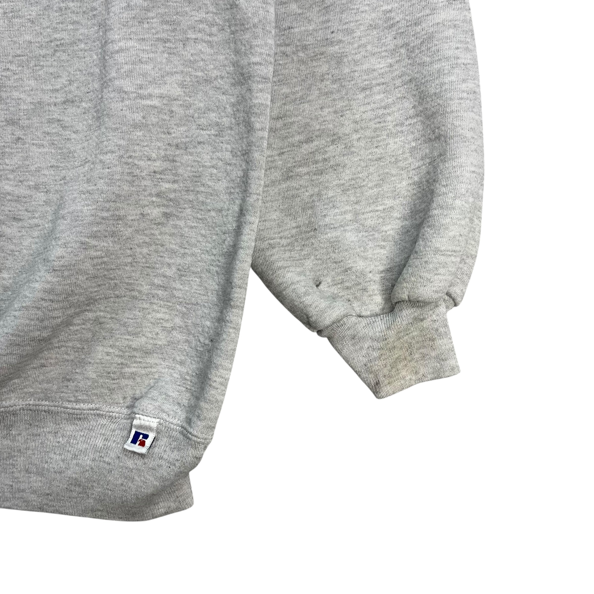 Vintage Salem Seminoles Football Crewneck Light Grey