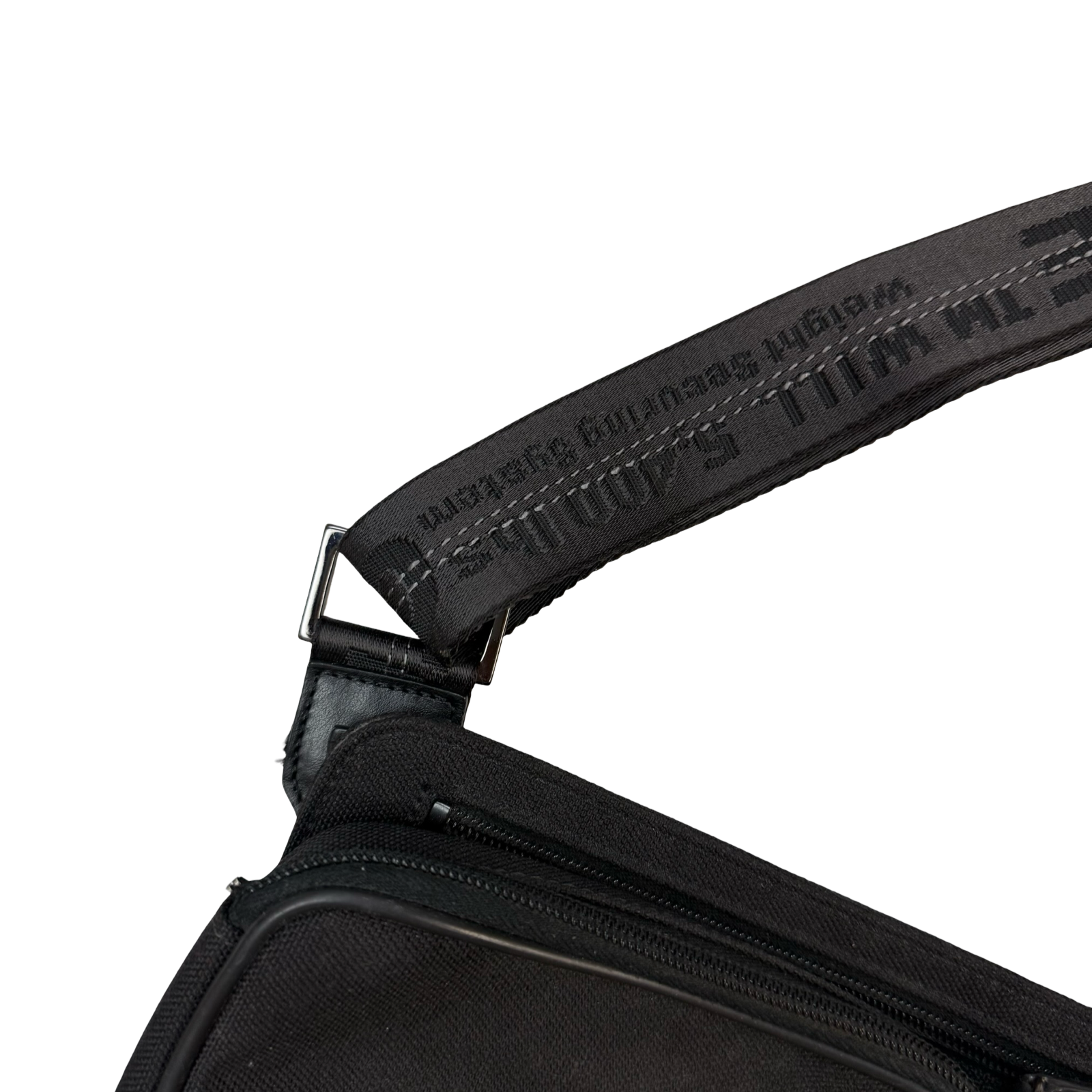 Off-White Cordura Logo Belt Bag Black
