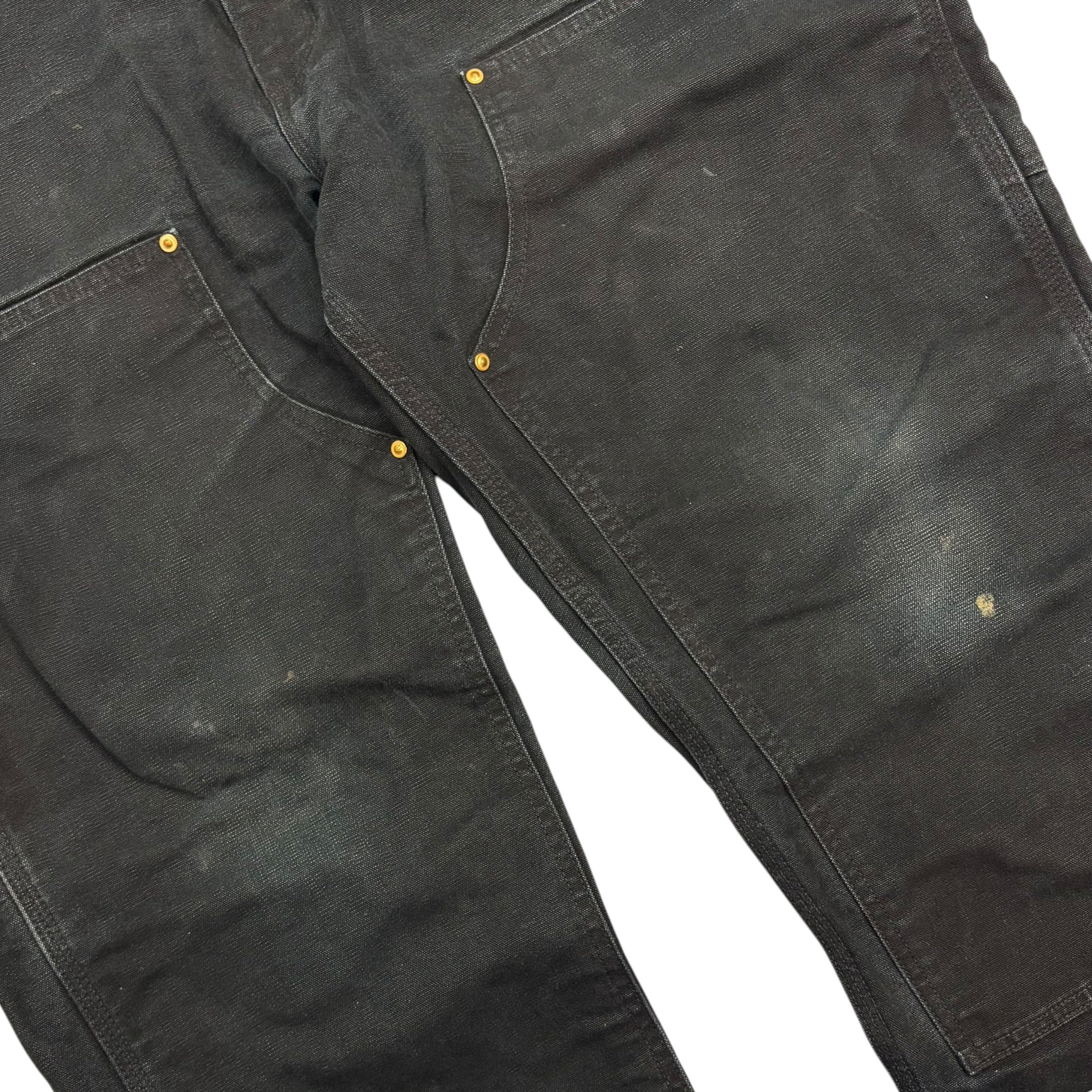 Vintage Carhartt Double Knee Pants Black