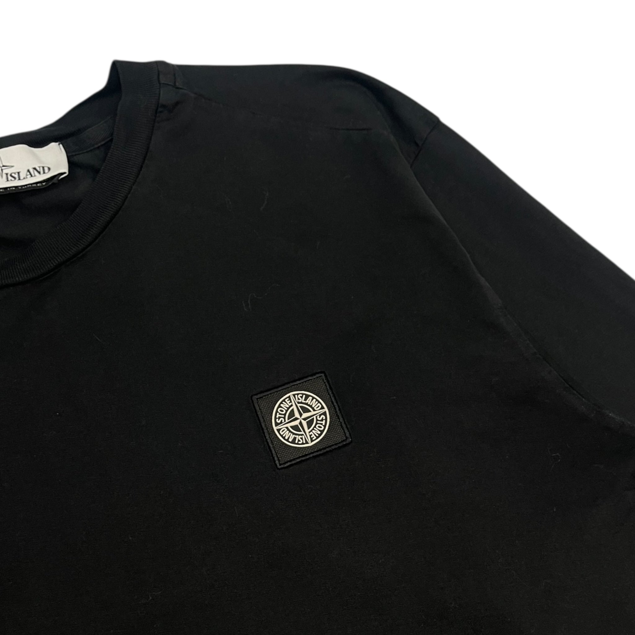 Stone Island Compass Patch L/S Black
