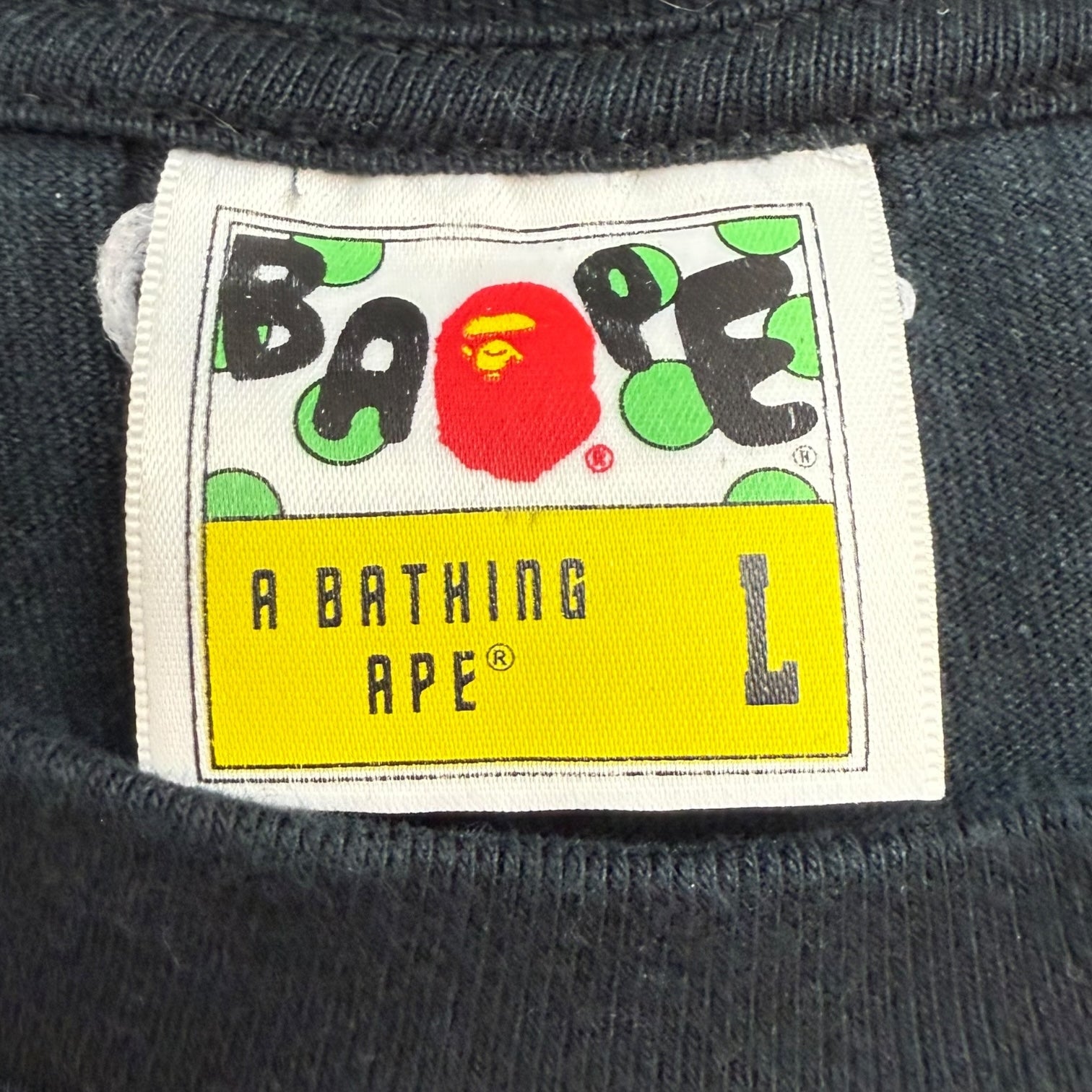 Bape A Bathing Ape ABC Camo Tee Black