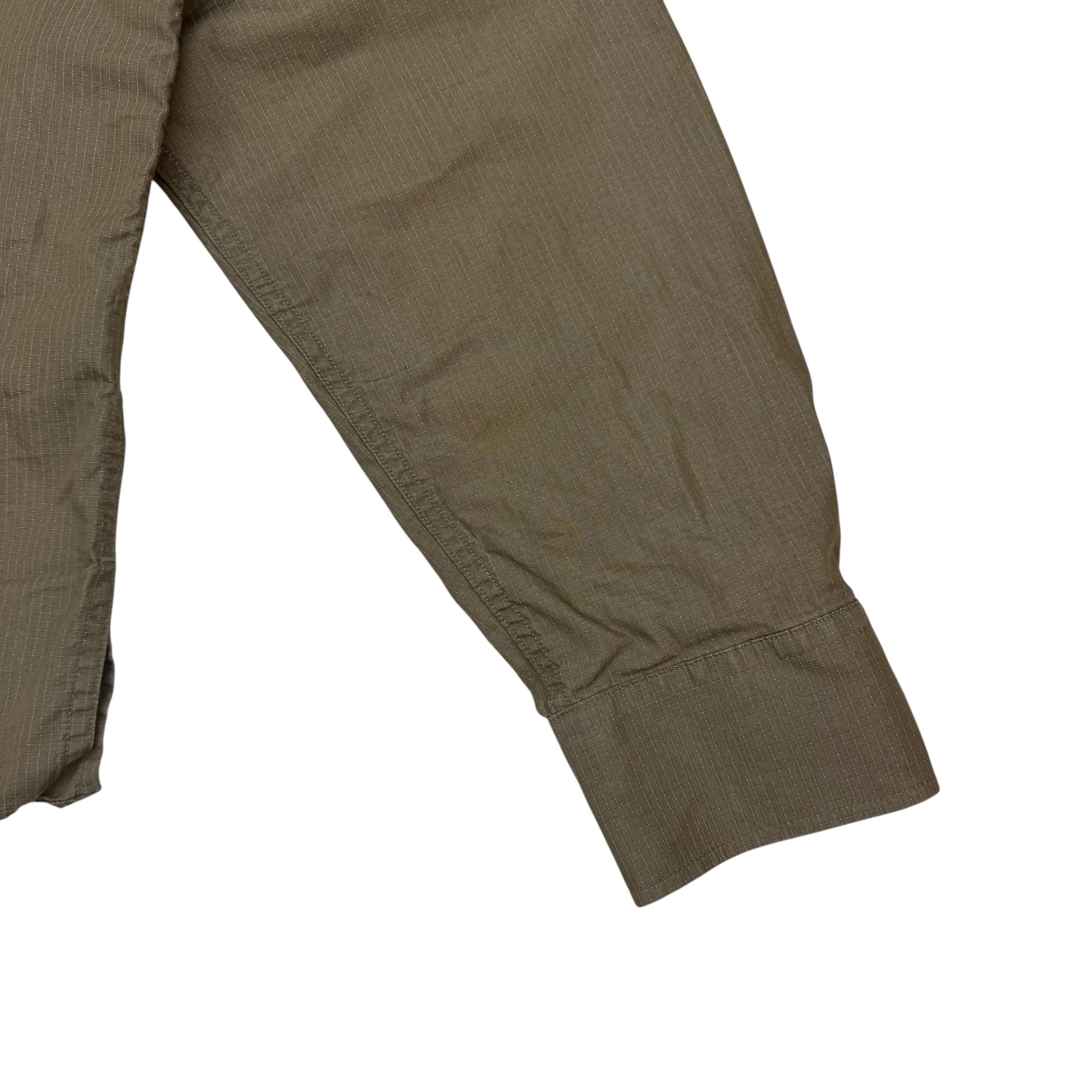 Our Legacy Military Base Shirt Olive Green