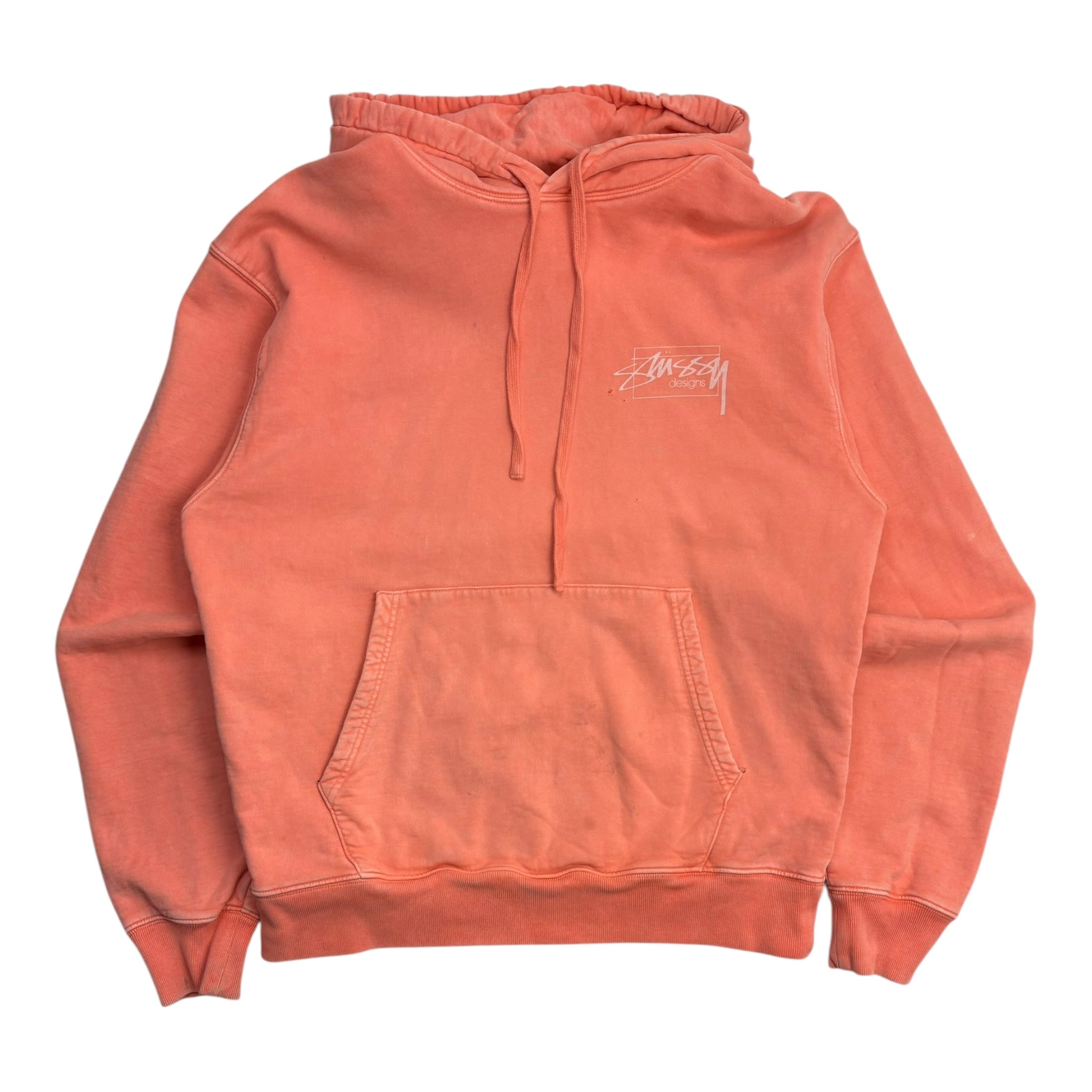Stussy Designs Overdye Hoodie Pink