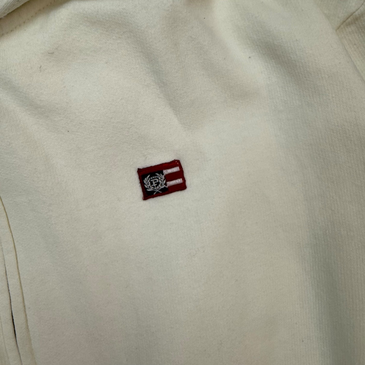 Vintage Phat Farm Zip Up Hoodie Cream