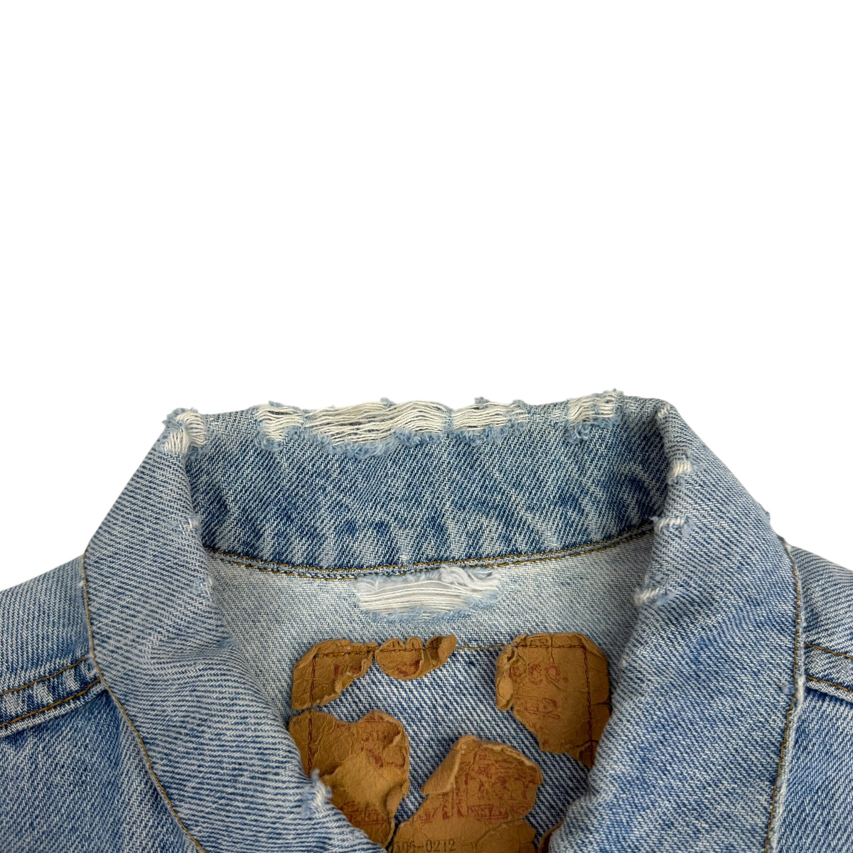 Vintage Levi’s Orange Tab Light Wash Denim Jacket Blue