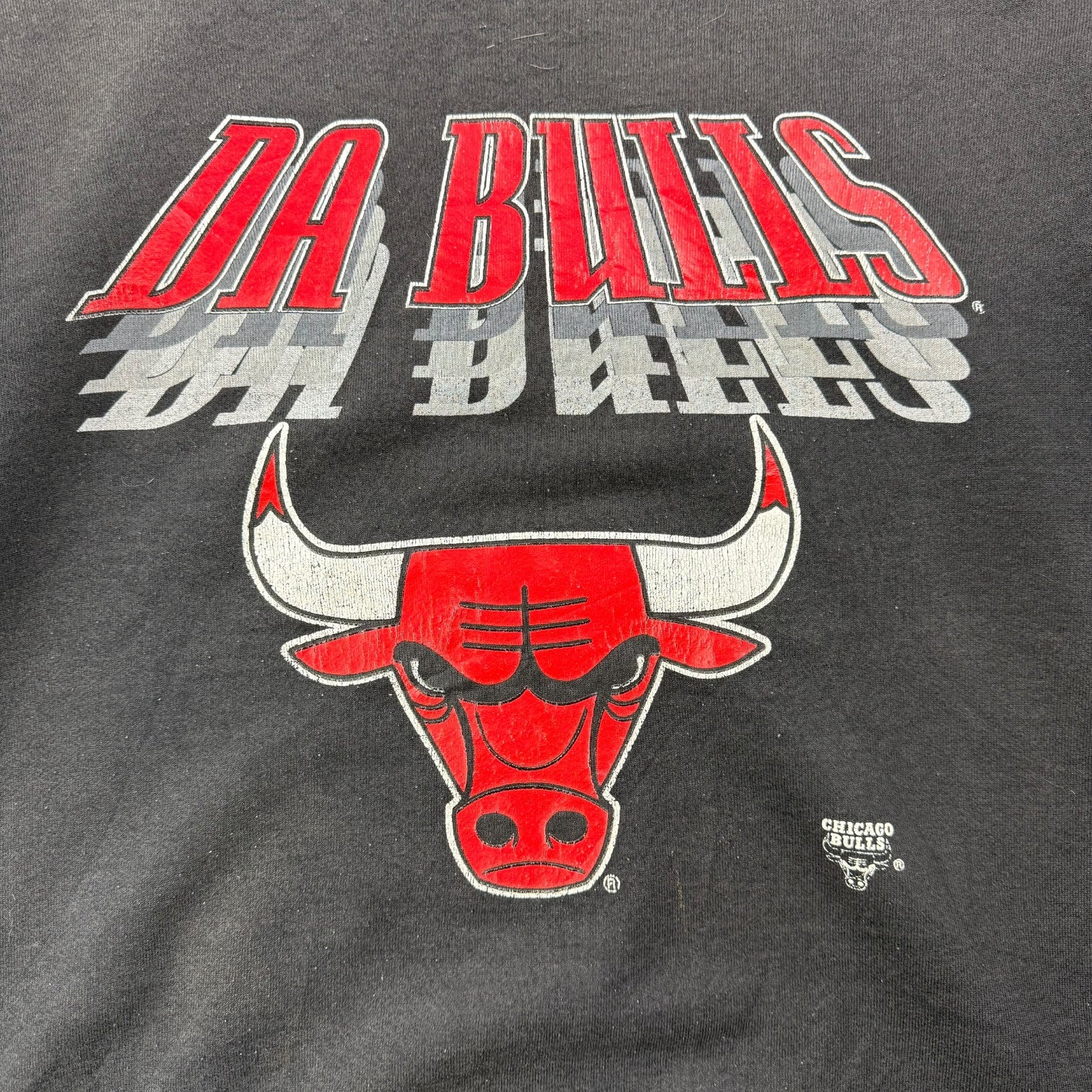 Vintage Chicago Bulls ‘Da Bulls’ Crewneck Black