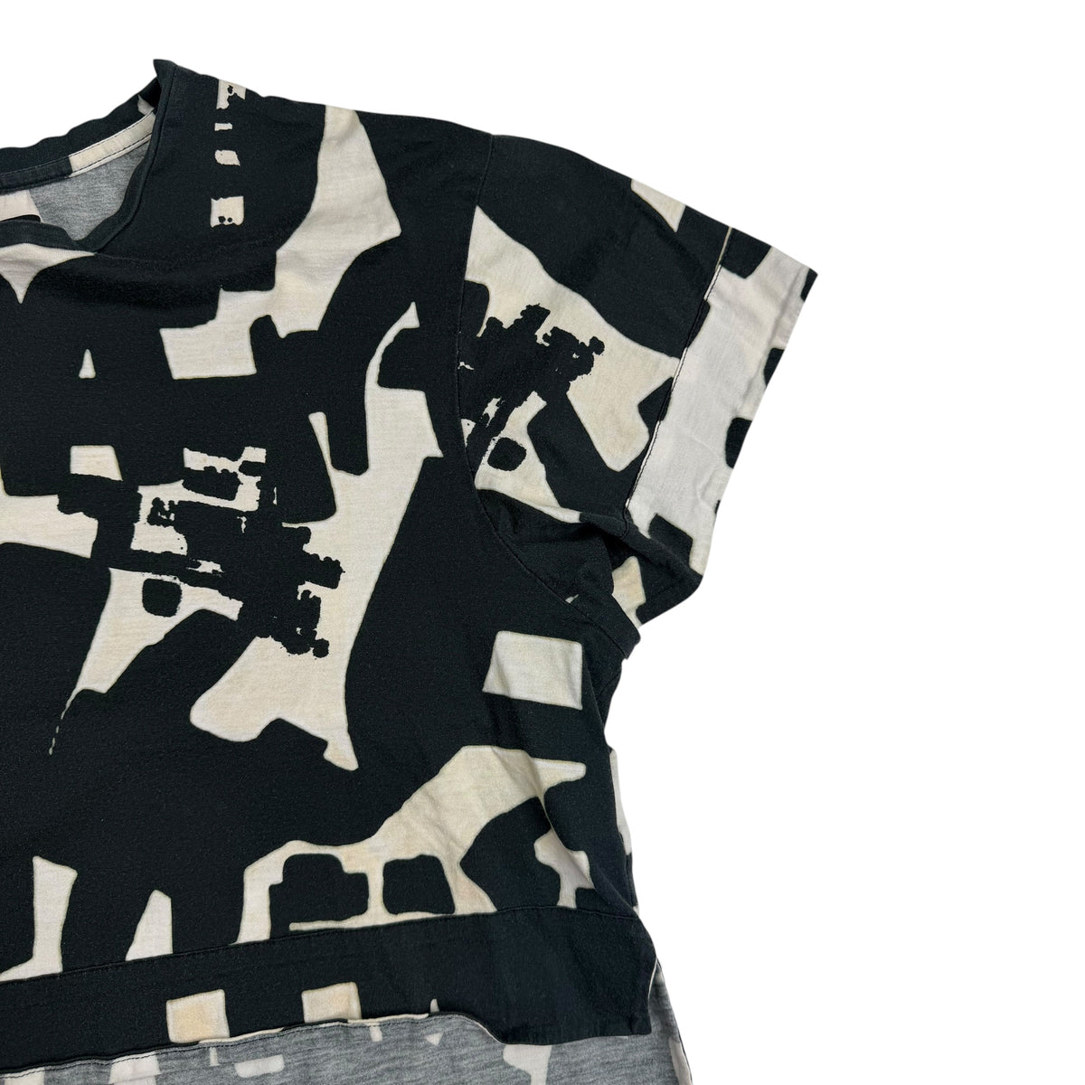 (W) Isabel Marant All Over Print Tee Black/White