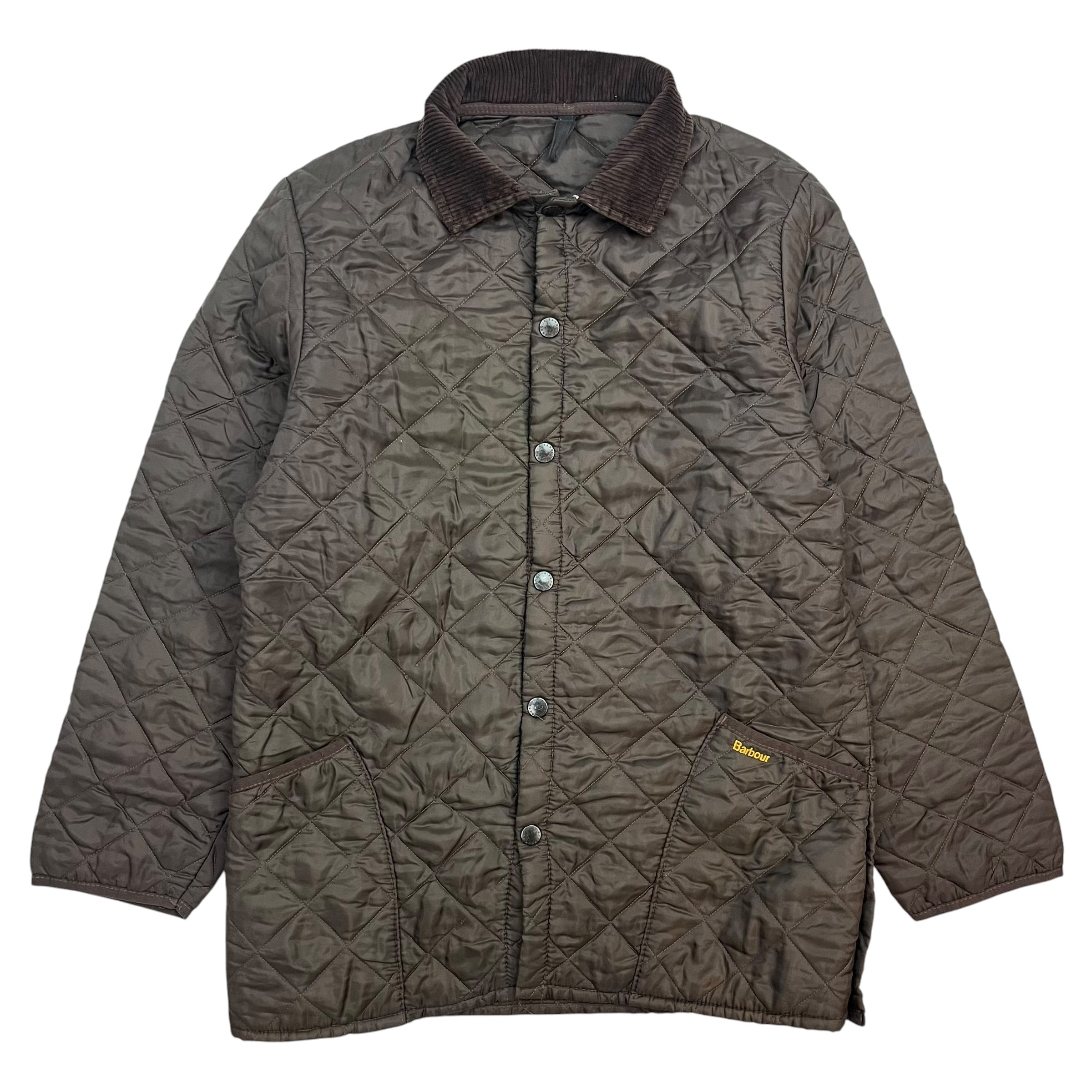 BARBOUR LIDDESDALE QUILTED JACKET BROWN