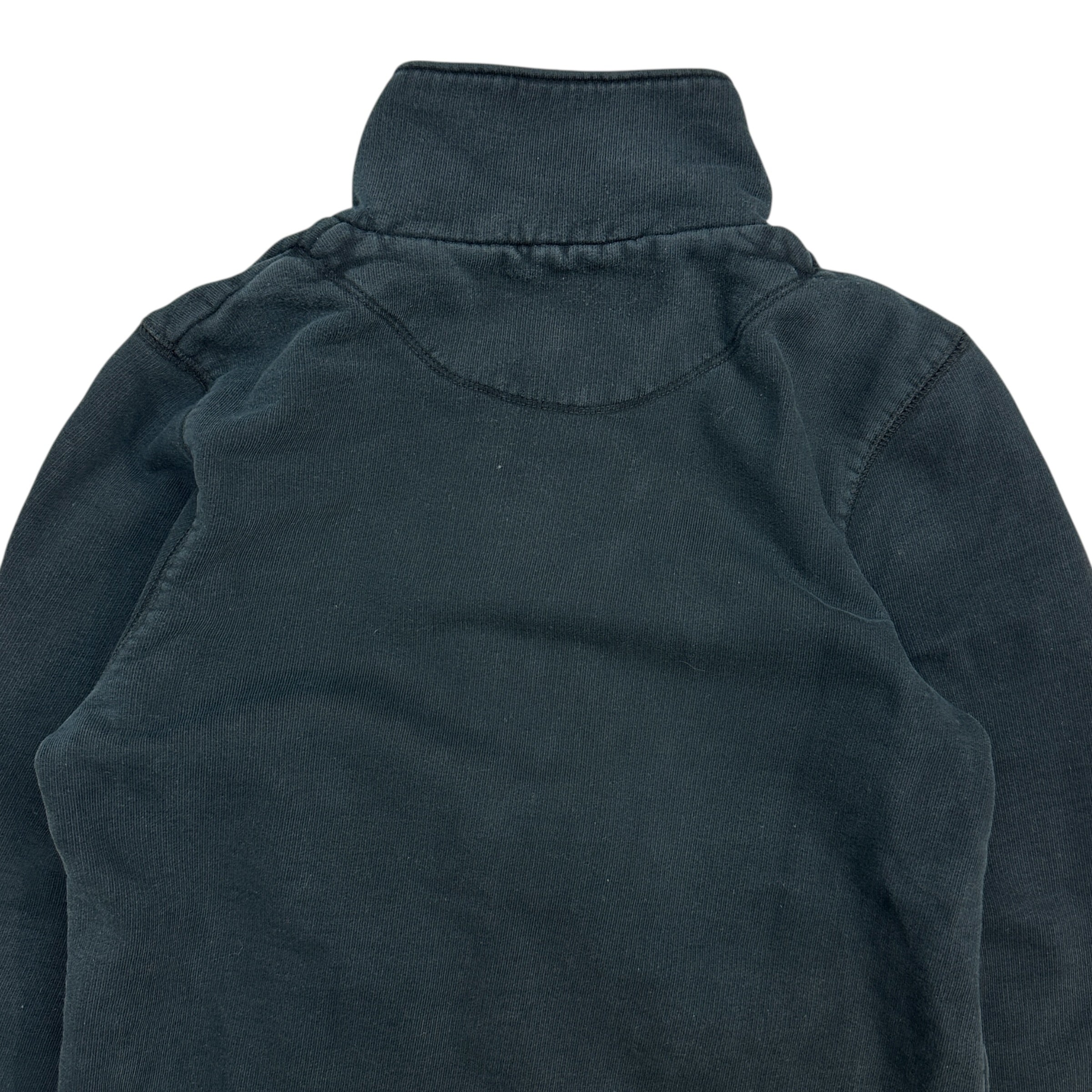 (W) Vintage Y2K French Connection Zip Up Sweater Black