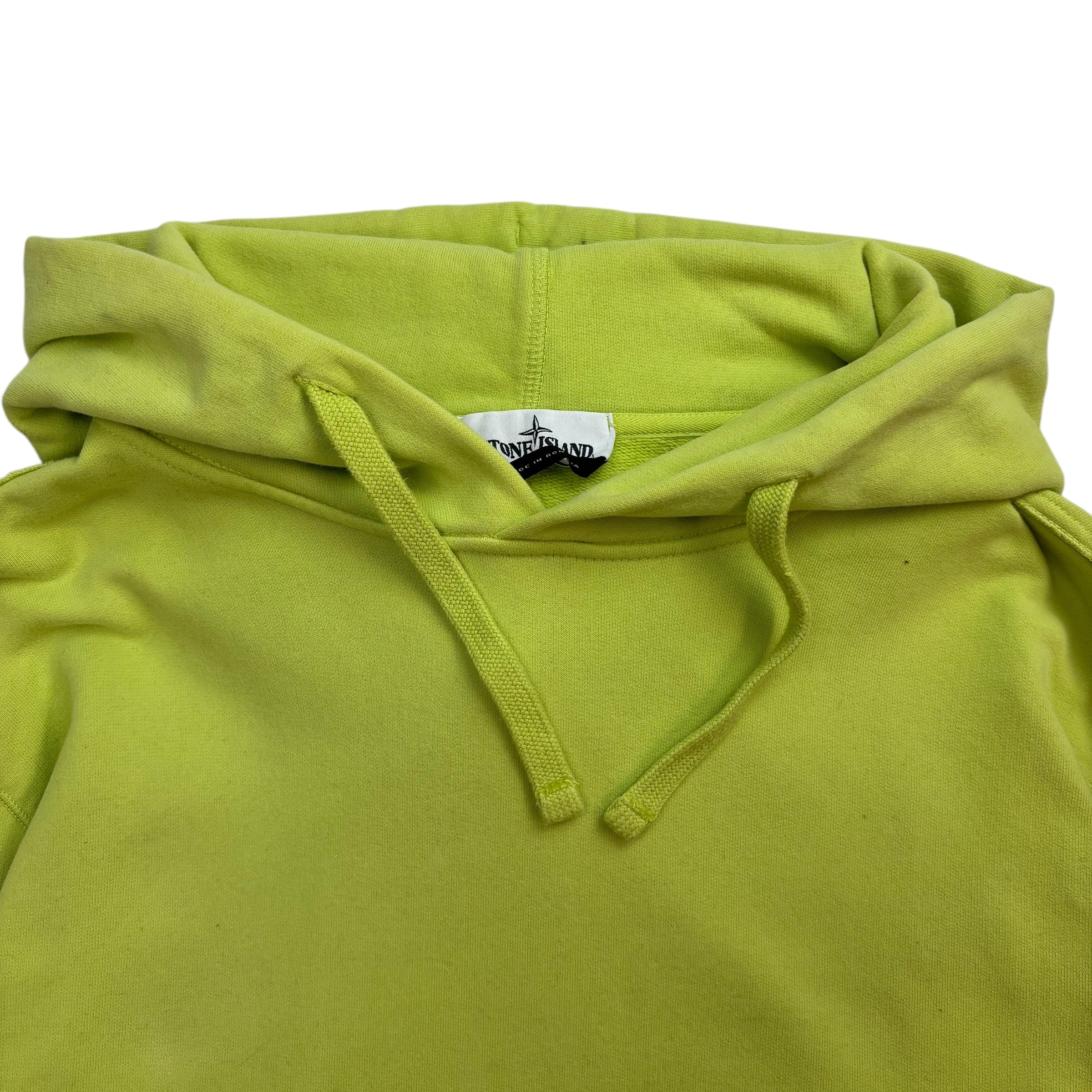 Stone Island Hoodie Lime Green