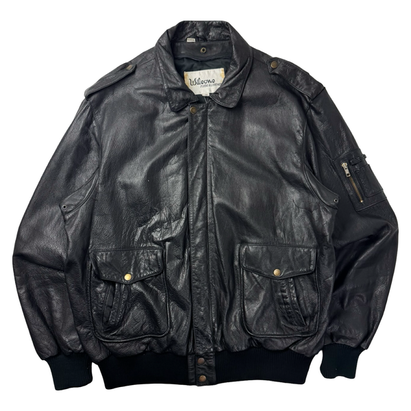 Vintage Wilson’s Suede & Leather Bomber Jacket