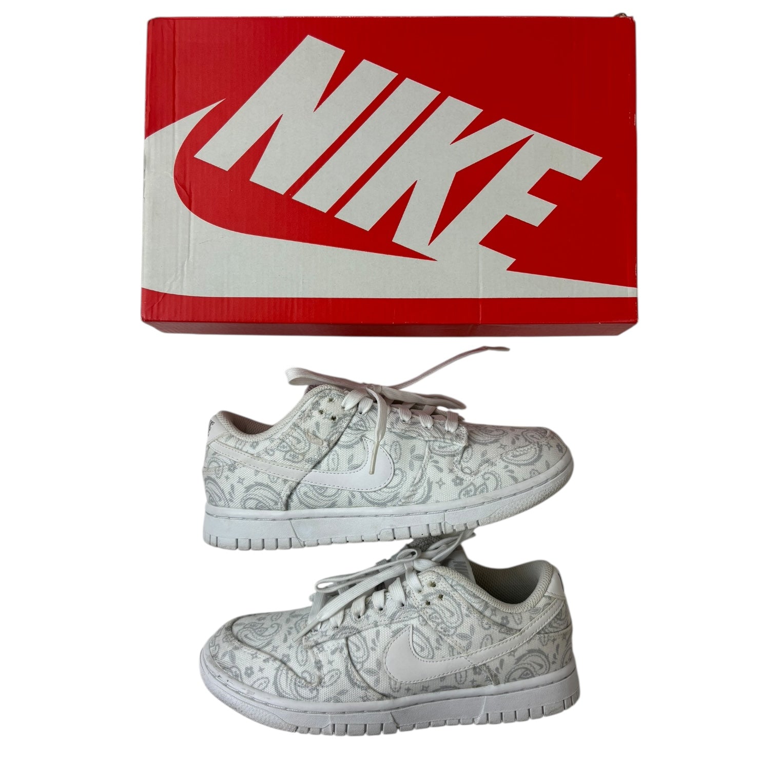 Nike Dunk Low White Paisley (W) (Used)