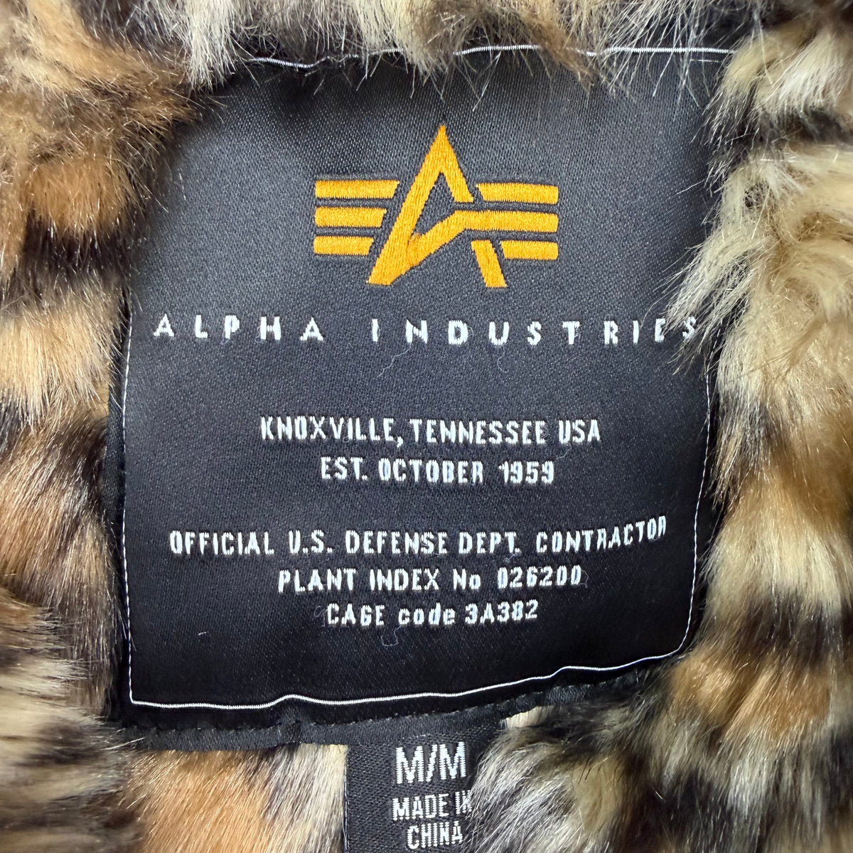 Stussy X Alpha Industries N-2B Short Waist Parka Black