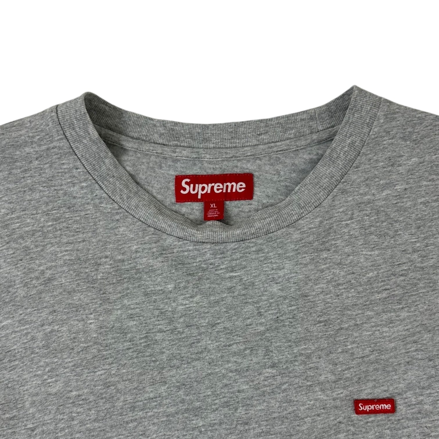 Supreme Small Box Logo T-Shirt Grey