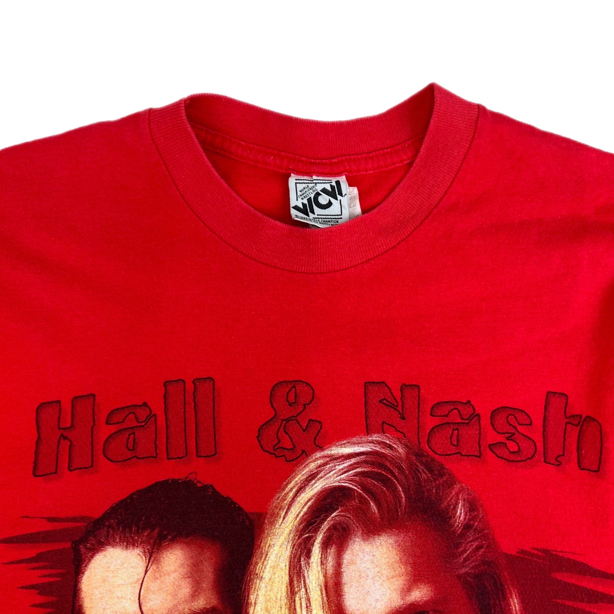 Vintage NWO Hall & Nash Tee Red