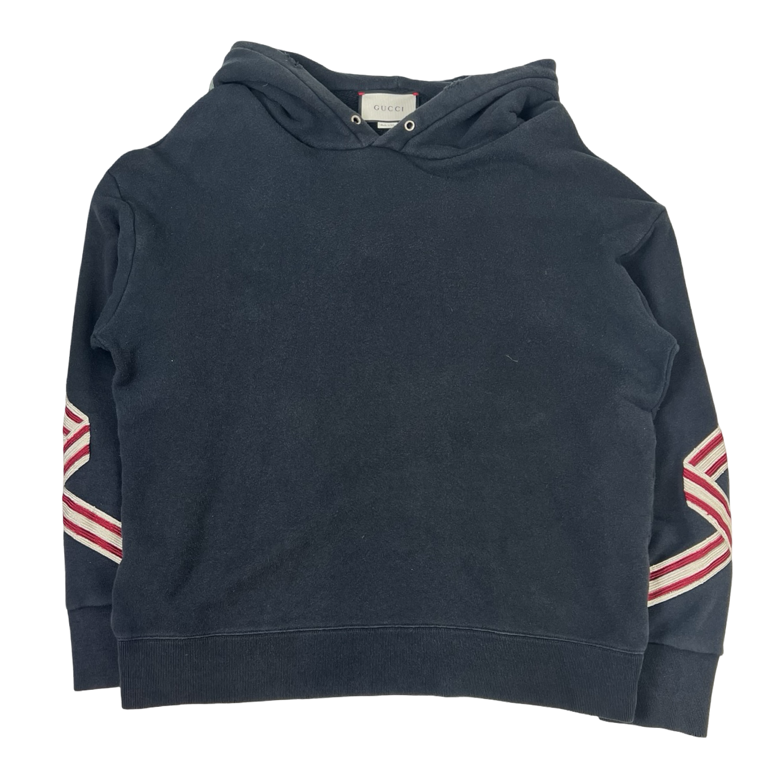Gucci Floral Embroidered Sweatshirt Hoodie Black