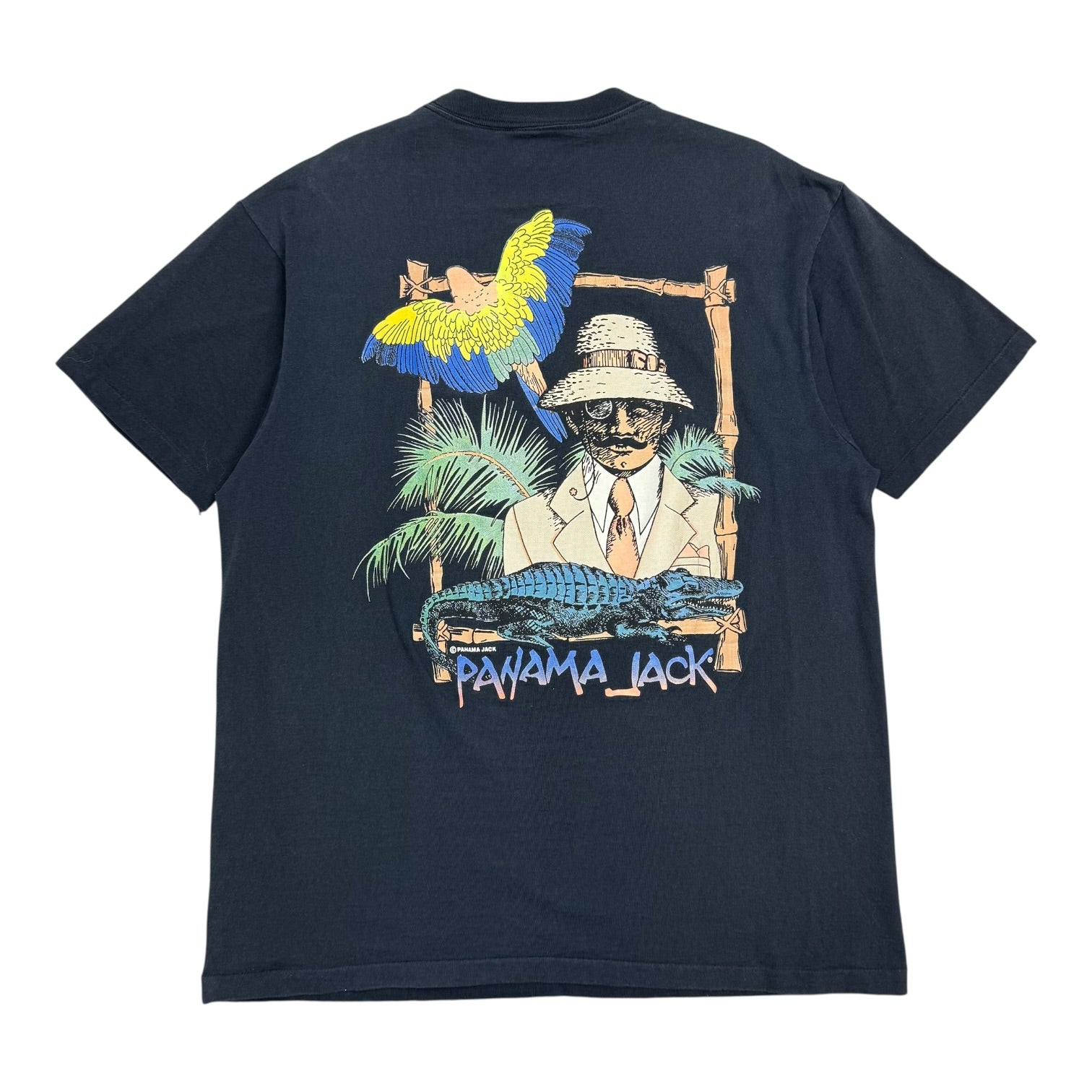 Vintage Panama Jack Tee Black