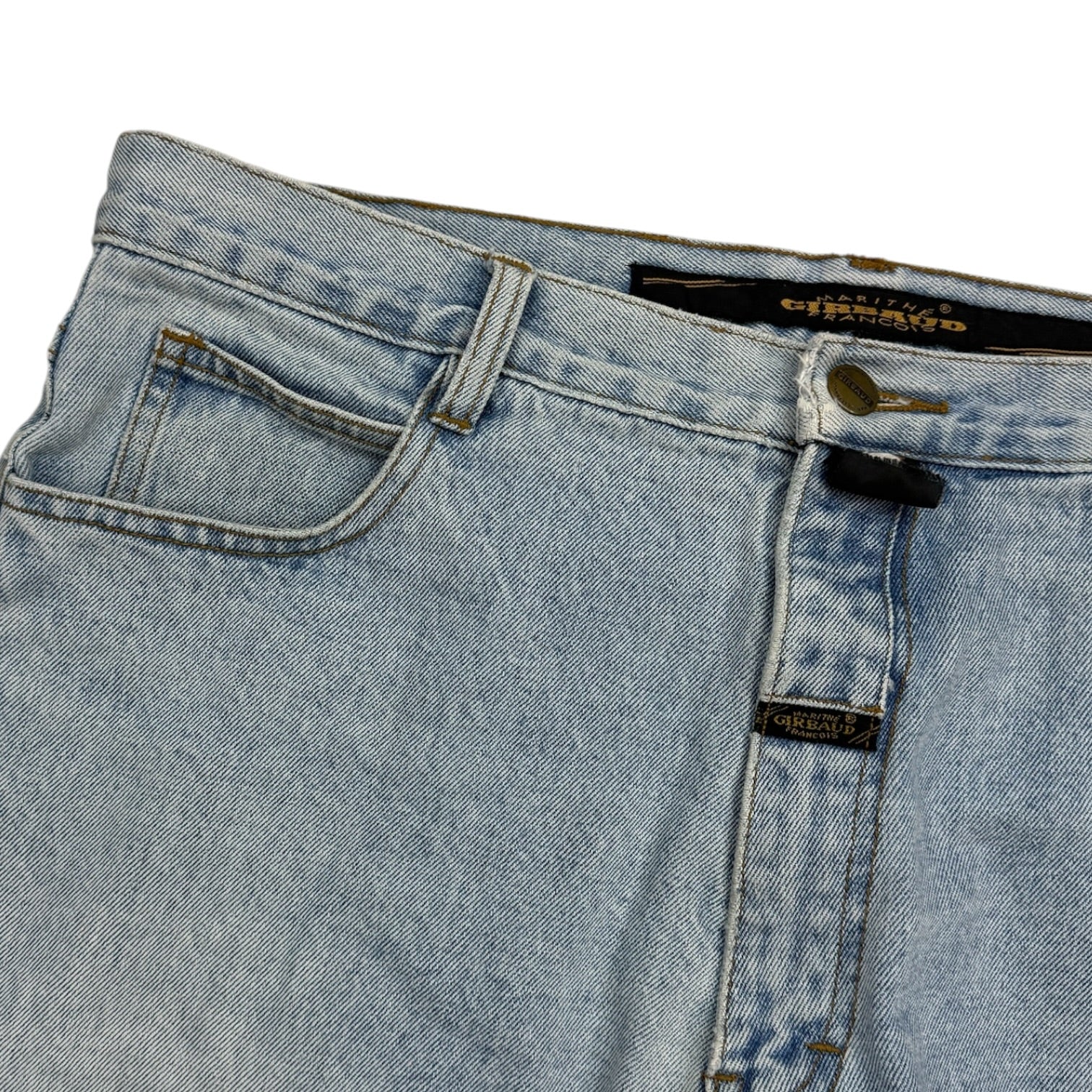 Vintage Marithe Girbaud Francois Denim Jeans Light Wash