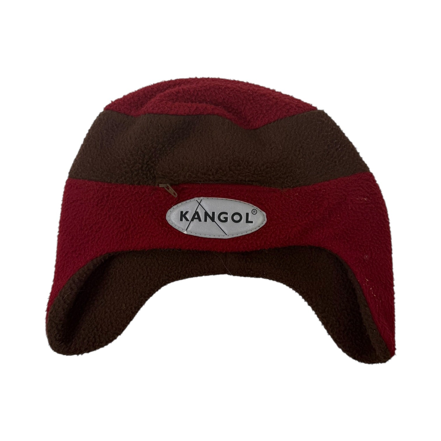 Vintage KangOL Ear Flap Fleece Hat Red