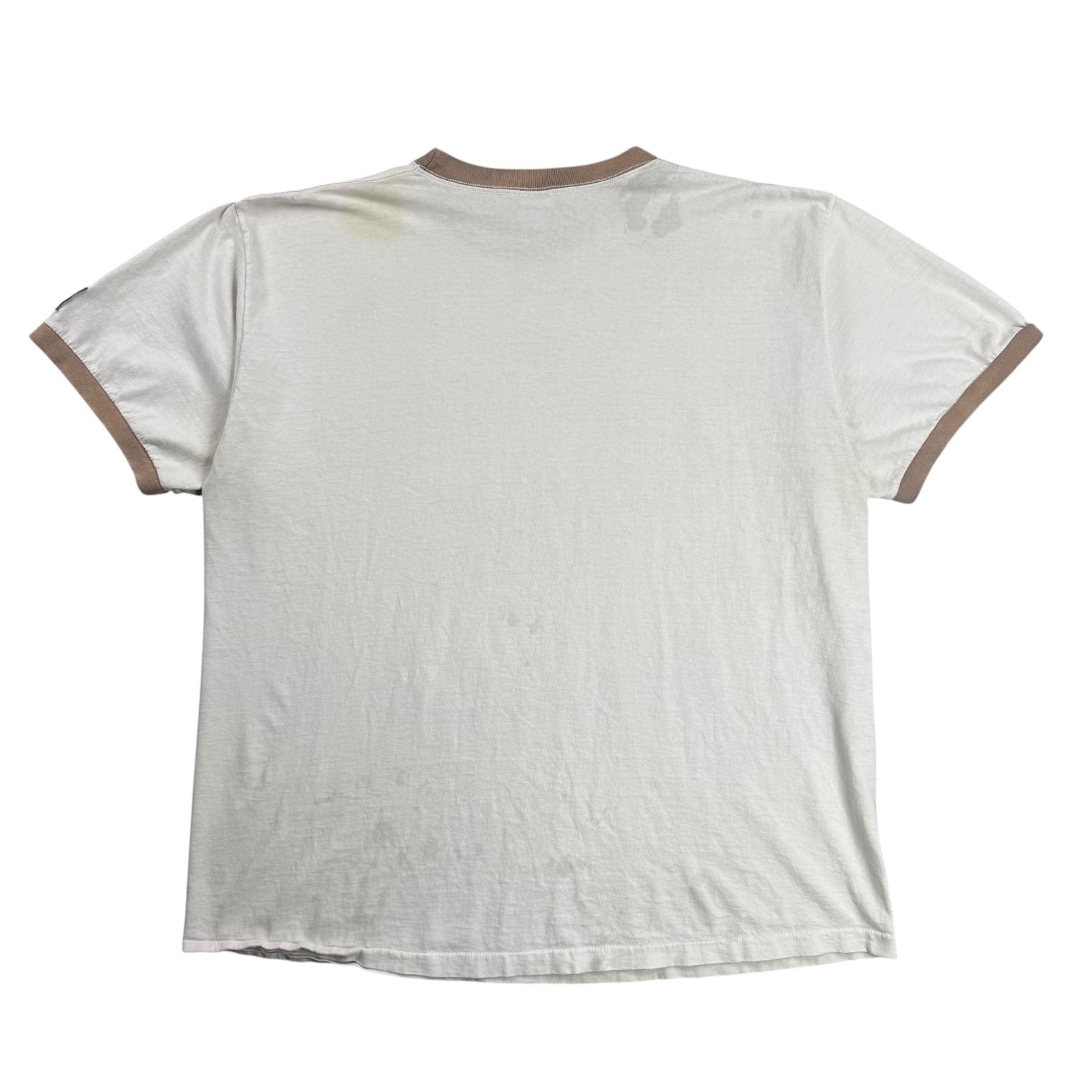 1996 NCAA National Champs Kentucky Wildcats Ringer Tee White