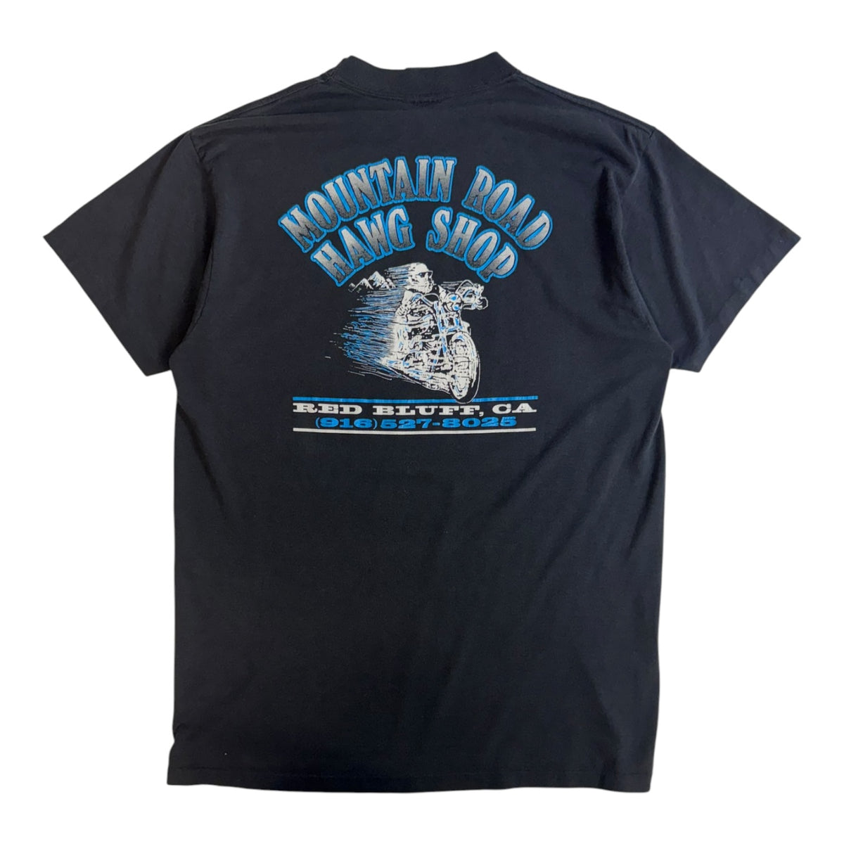 Harley Davidson Good Guys Wear Black 1986 3D Emblem T-Shirt