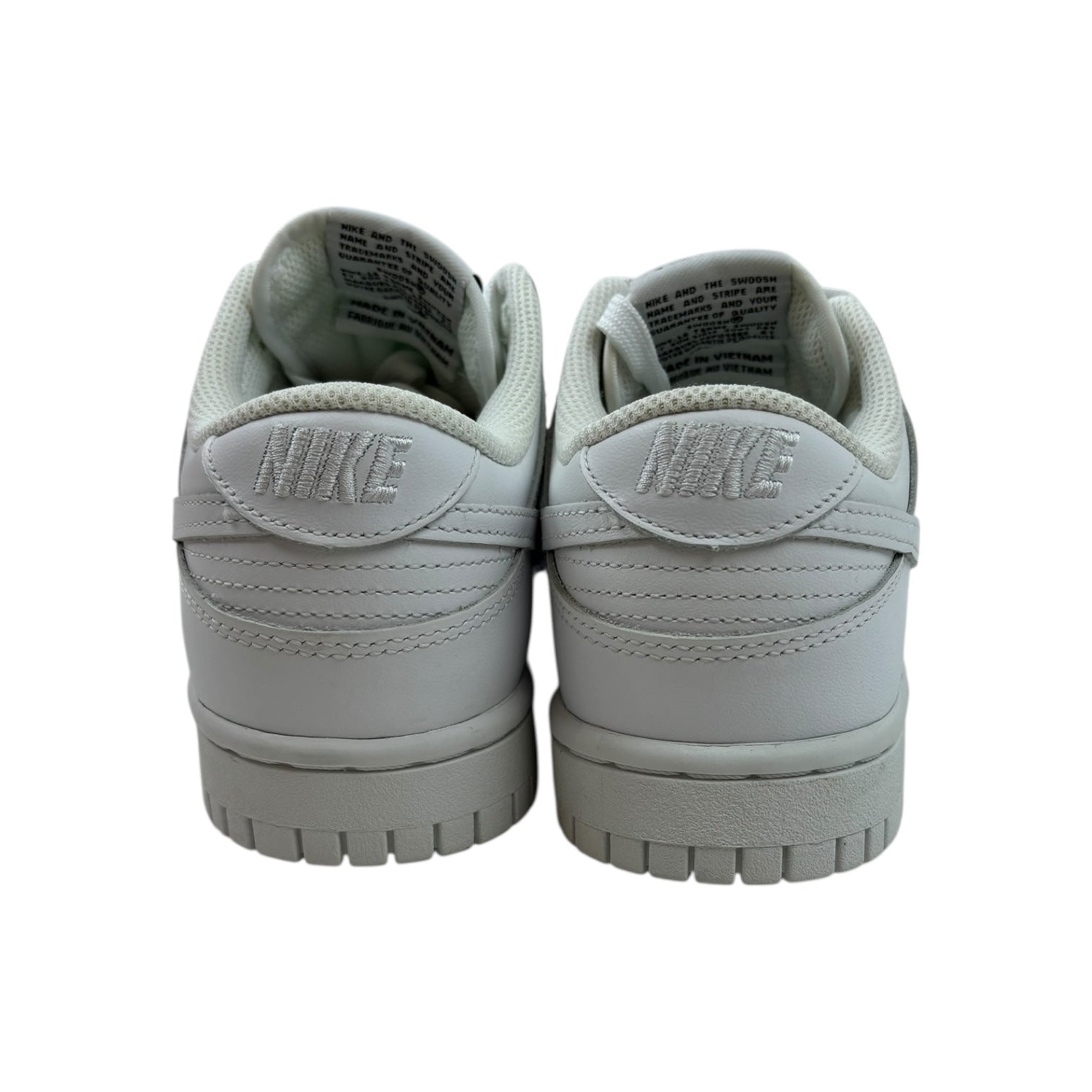 Nike Dunk Low Triple White (2021) (W) (Used)