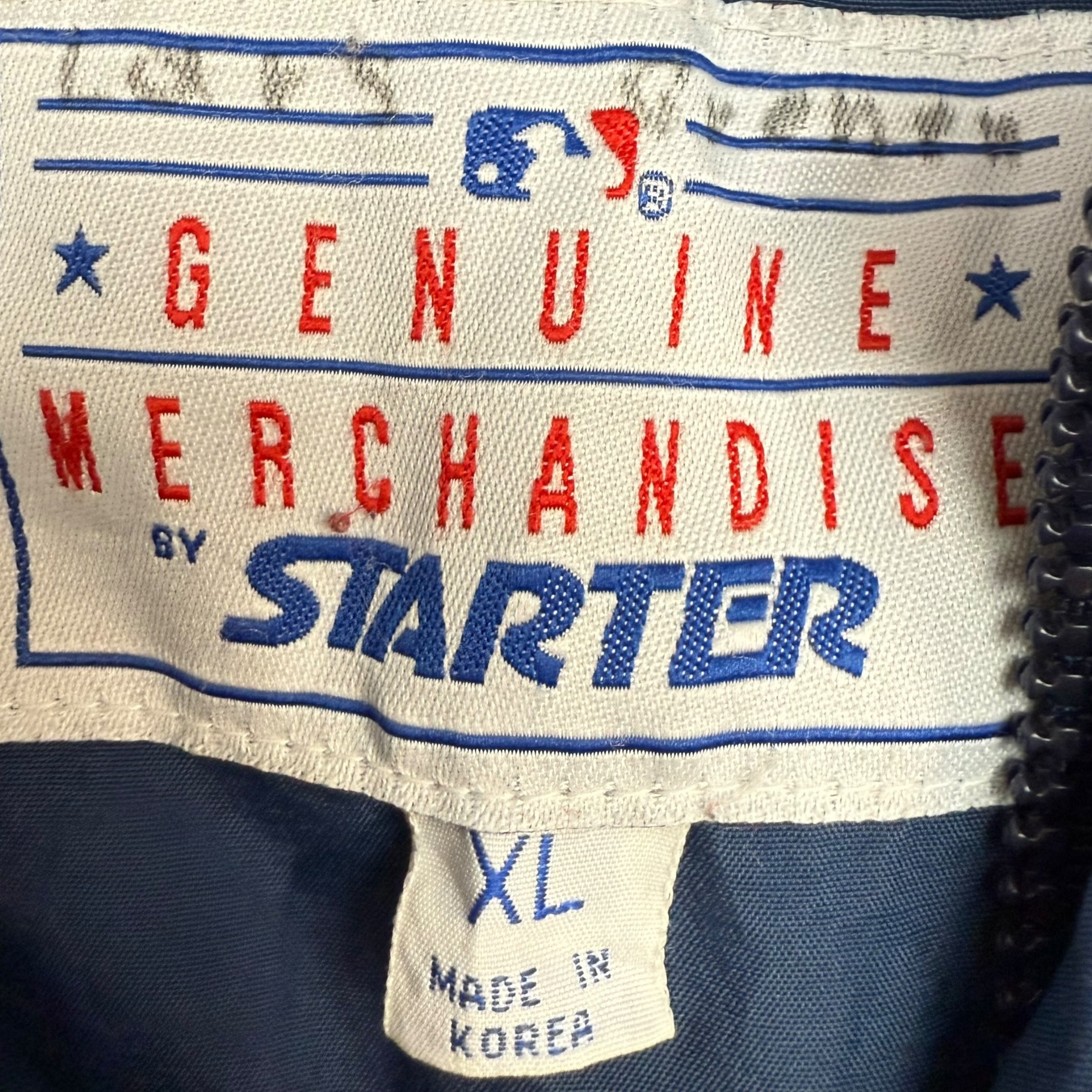 Vintage Starter New York Yankees Jacket Blue