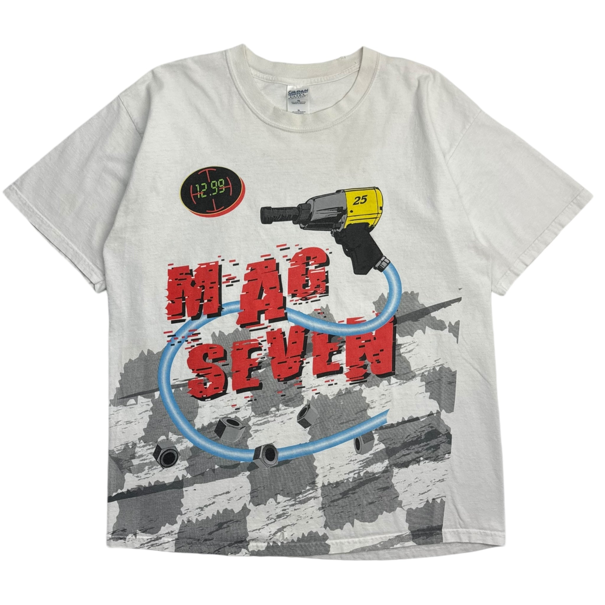 Vintage Mag Seven The Difference Large Print Tee