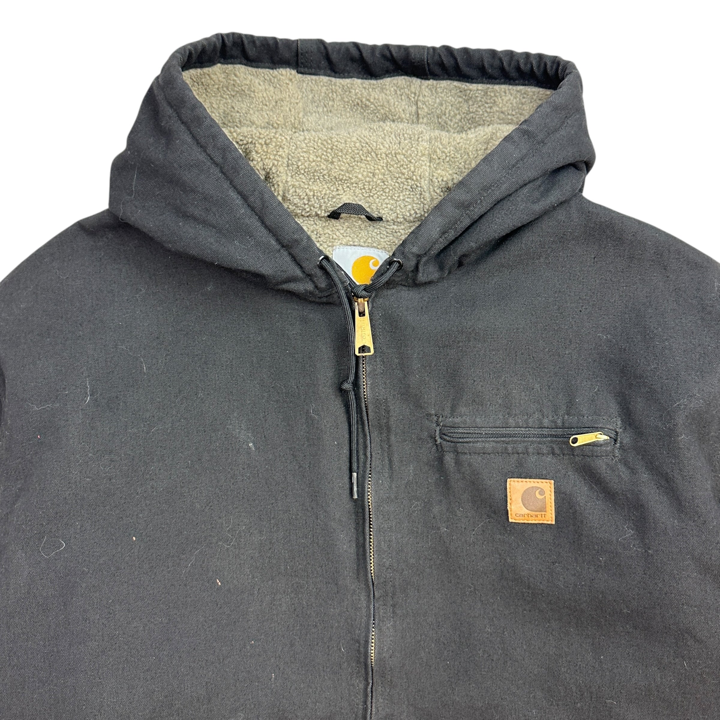 Vintage Carhartt Sierra Sherpa Lined Jacket Black