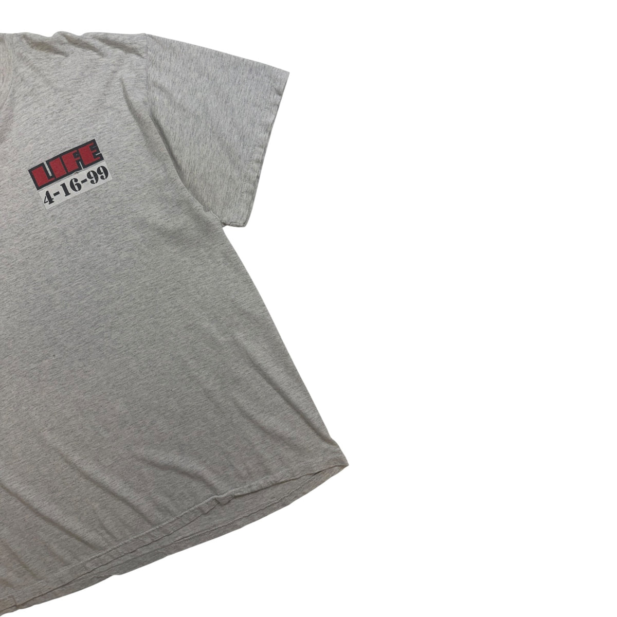 Vintage Eddie Murphy "LIFE 4-16-99" T-Shirt Grey