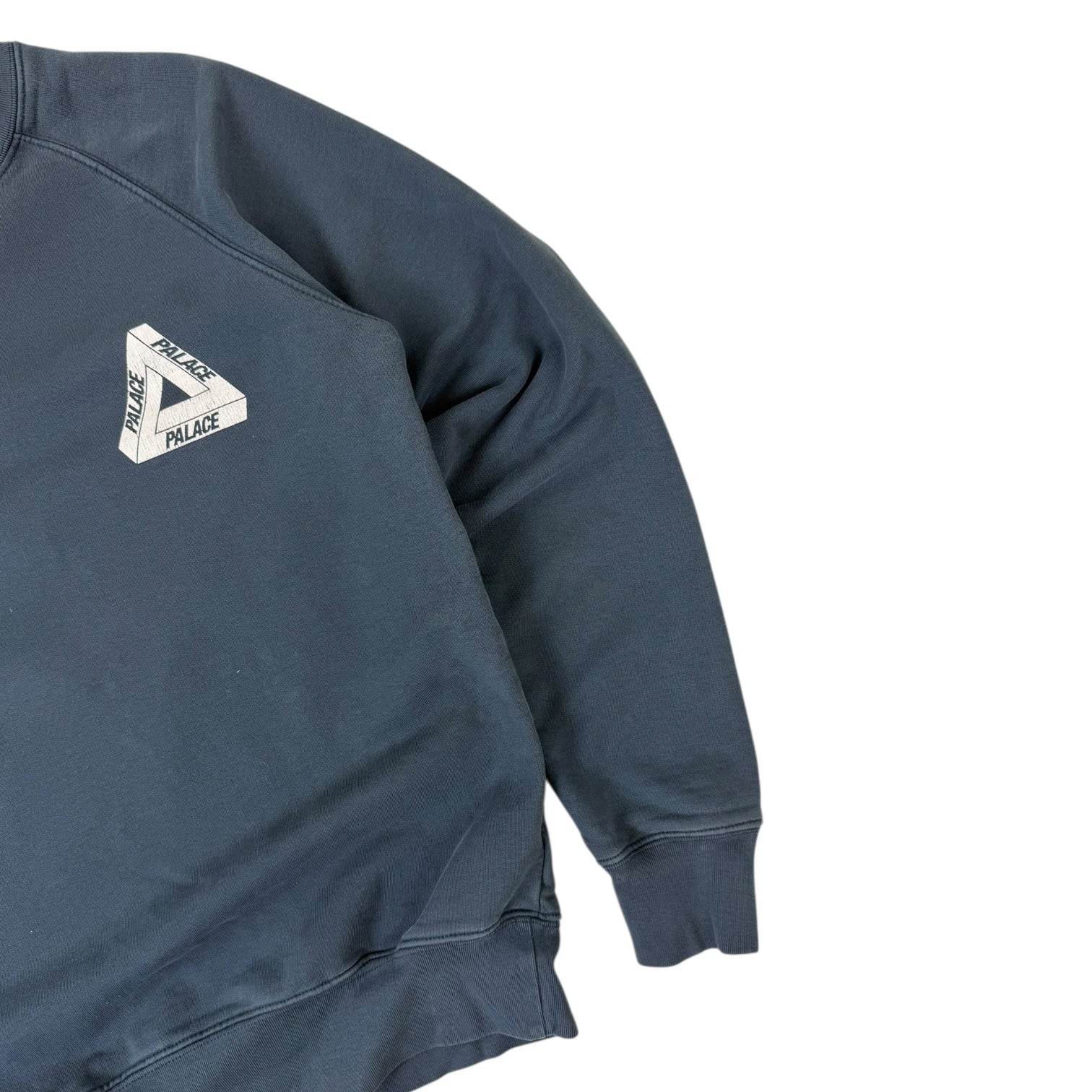 Palace Tri-Ferg Crewneck Navy