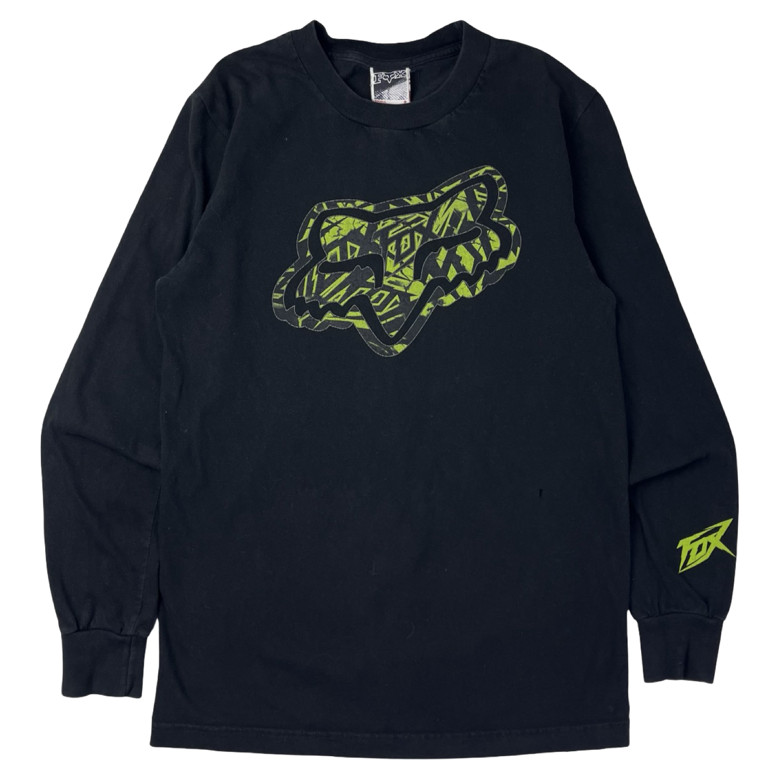 Vintage Fox Racing Center Logo Long Sleeve T-Shirt