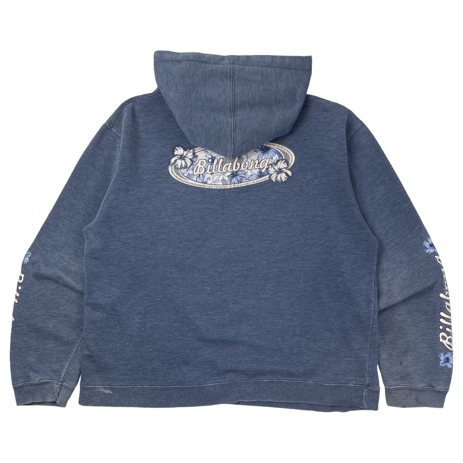 Vintage Y2K Billabong Floral Logo Hoodie