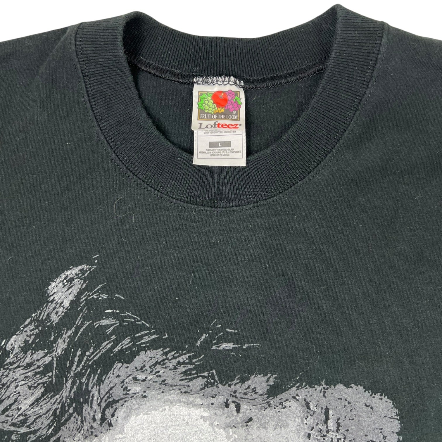 Vintage 90’s Chuck Norris T-Shirt Black