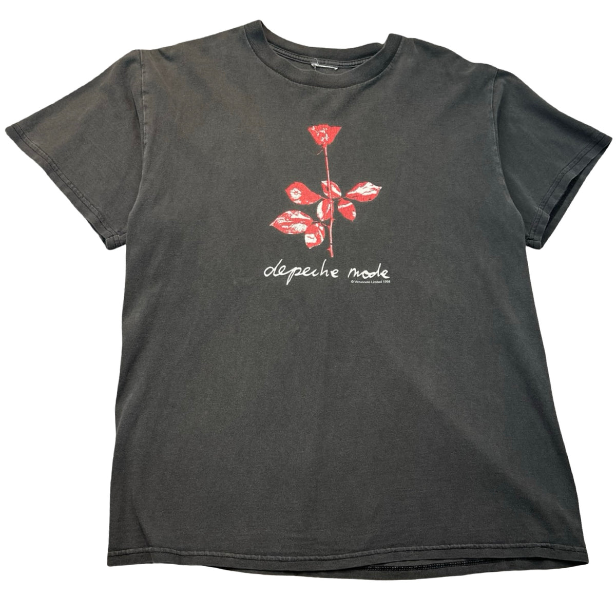 Vintage Depeche Mode Singles Tour T-Shirt Black