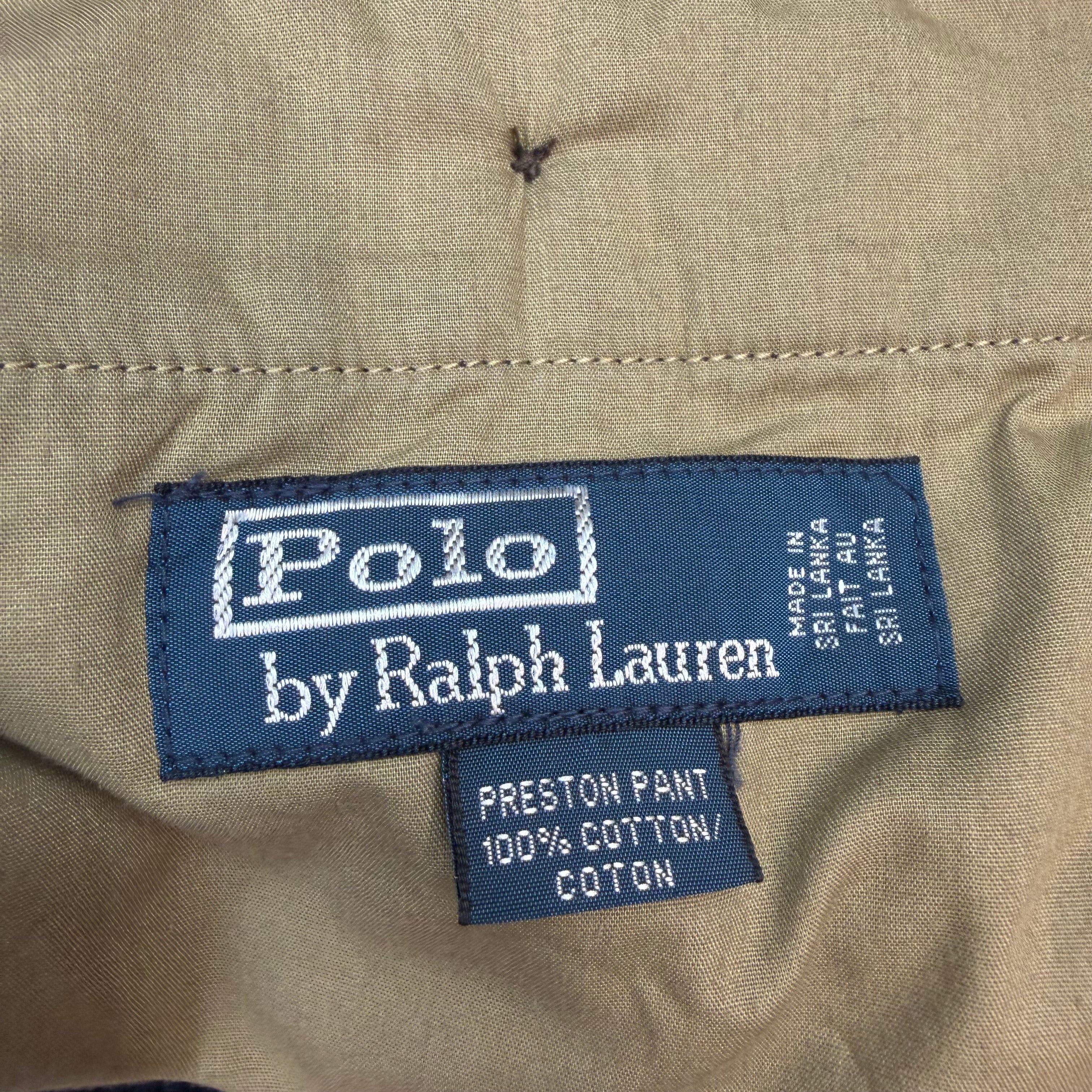 Vintage Polo Ralph Lauren Corduroy Preston Pants Navy