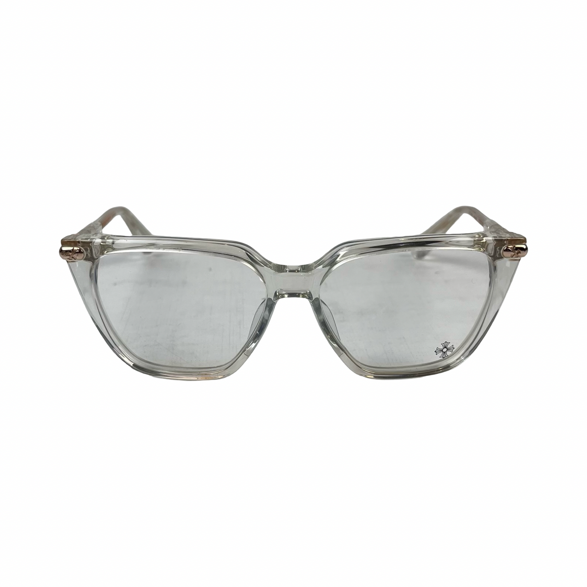 Chrome Hearts Crystal Lens Glasses
