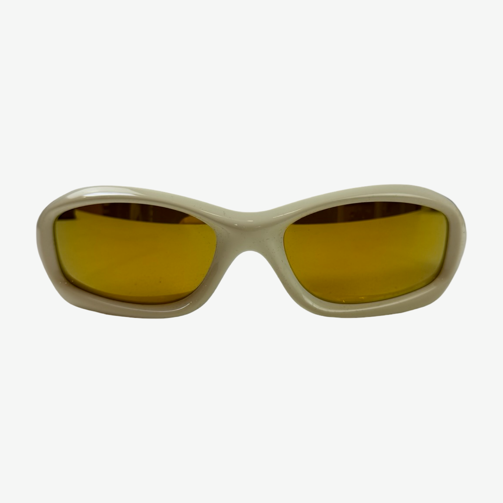 Oakley Fat Cat Polarized 24k Prizm Lens Sunglasses Cream