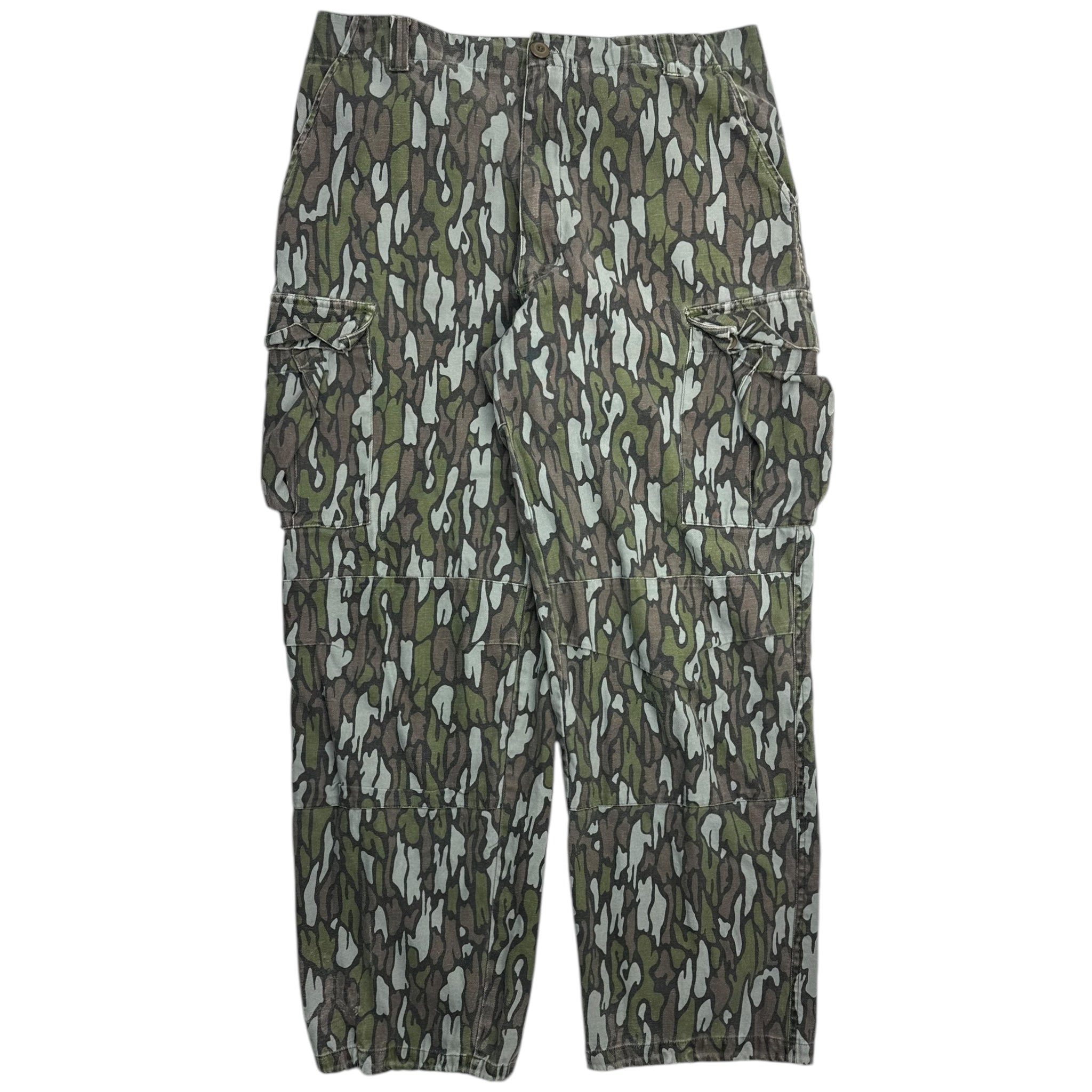 Vintage Tree Bark Camo Cargo Pants