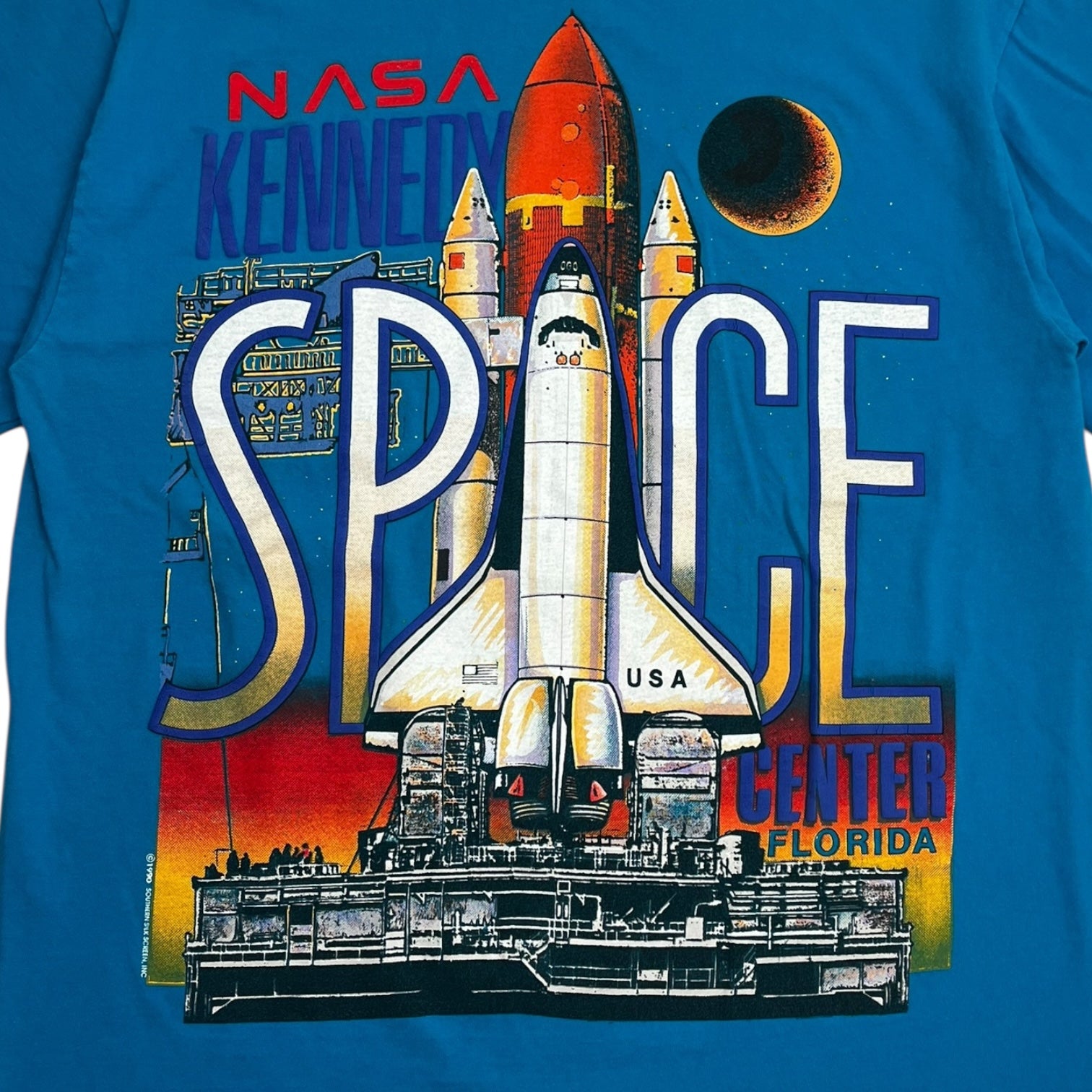 1990 Kennedy Space Center Florida NASA T-Shirt
