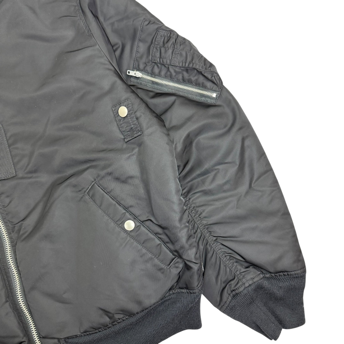 Stussy MA-1 Bomber Jacket Black