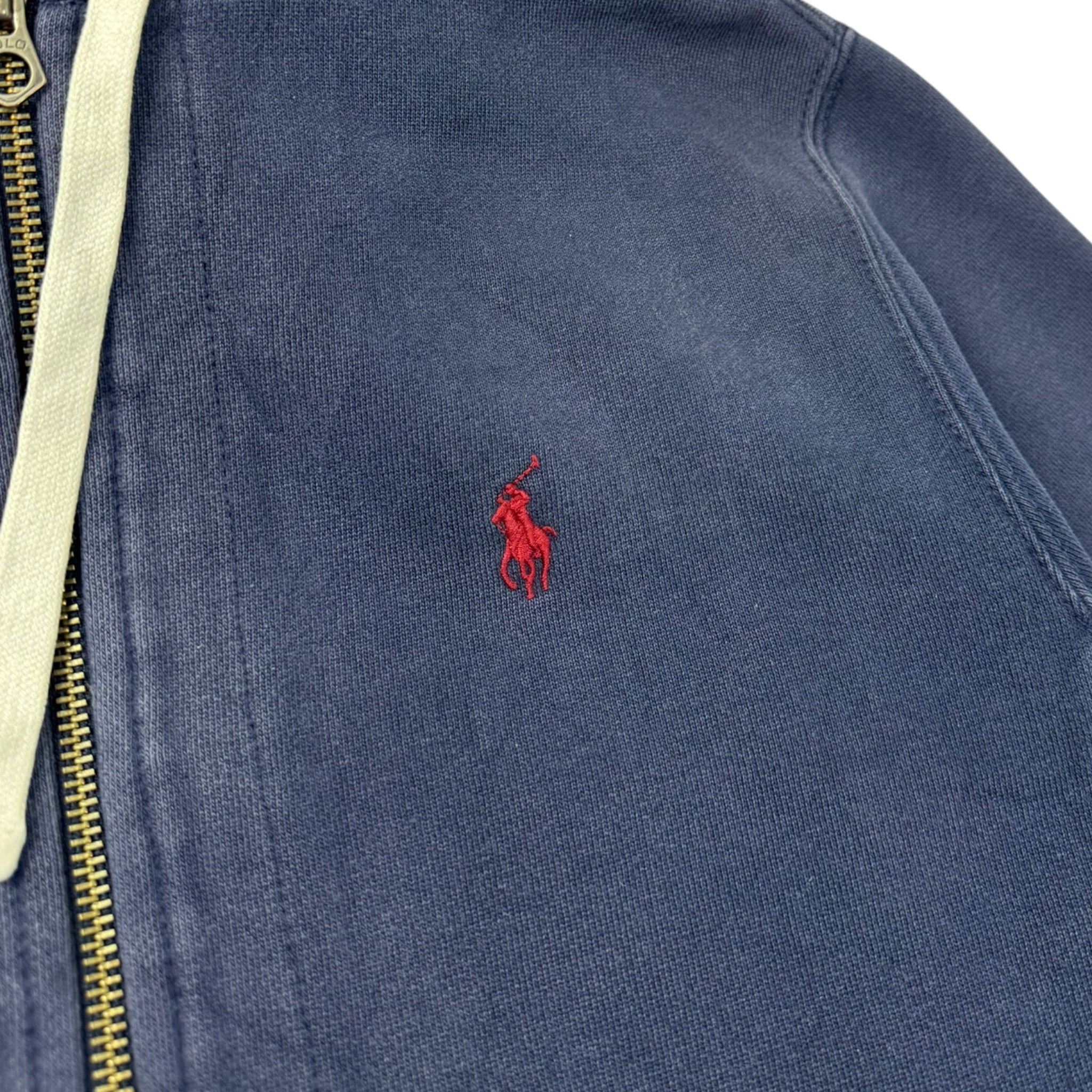 Polo Ralph Lauren Zip Up Hoodie Navy