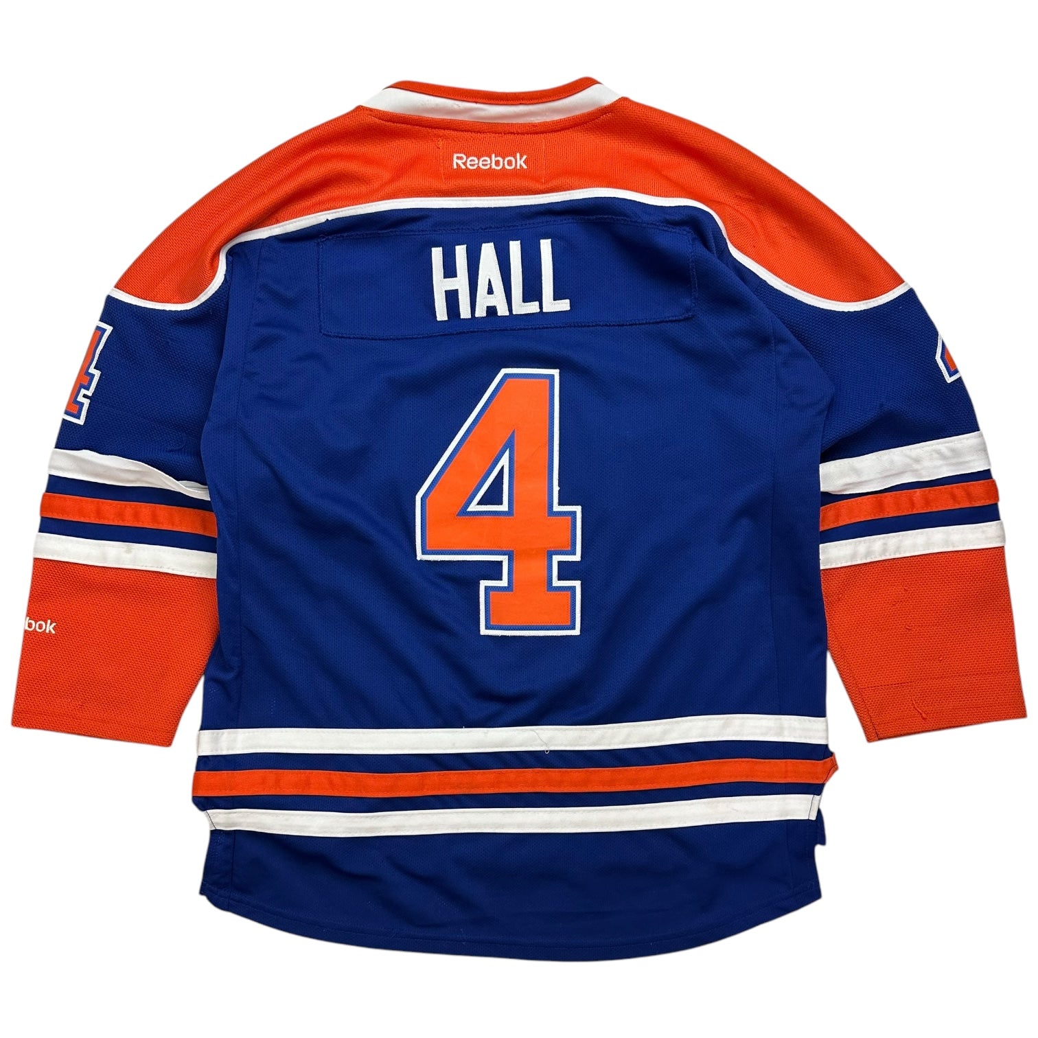 Vintage Reebok Youth Edmonton Oilers Taylor Hall Home Jersey