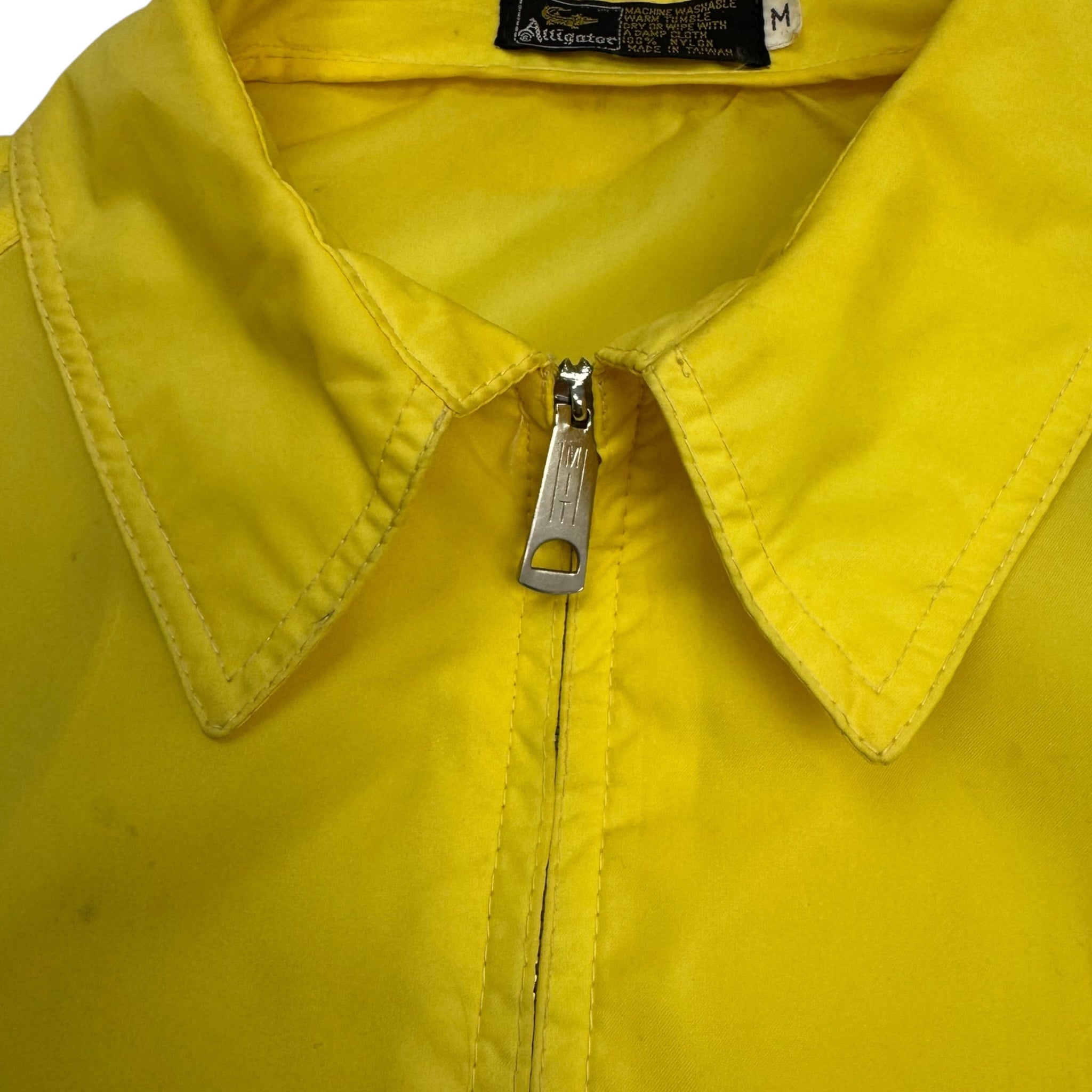 Vintage 70s Alligator Windbreaker Rain Jacket