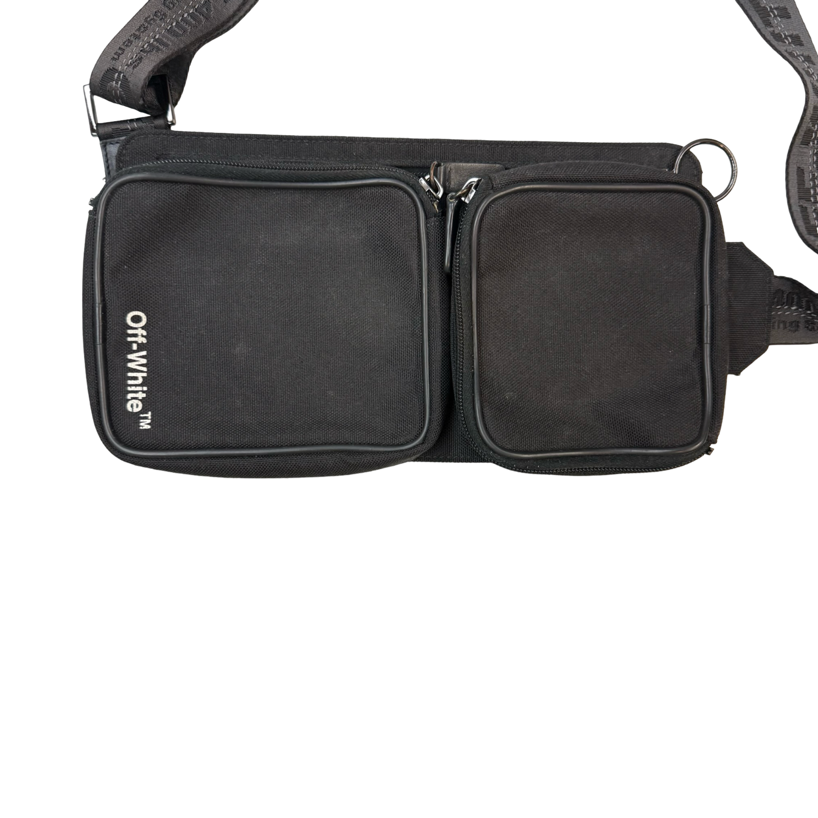 Off-White Cordura Logo Belt Bag Black