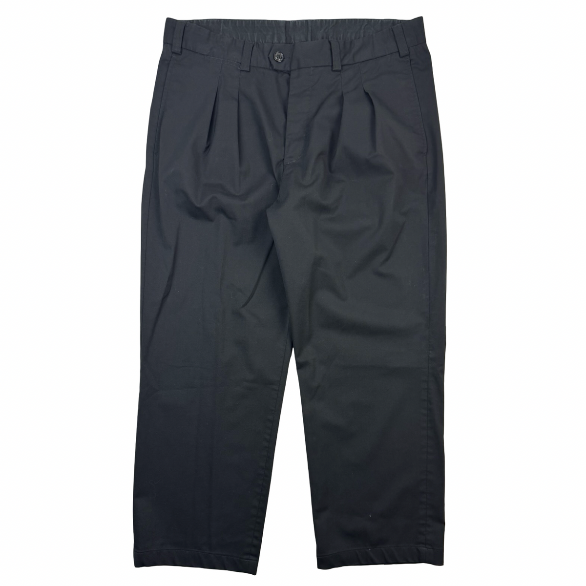Moncler Logo Patch Trousers Black