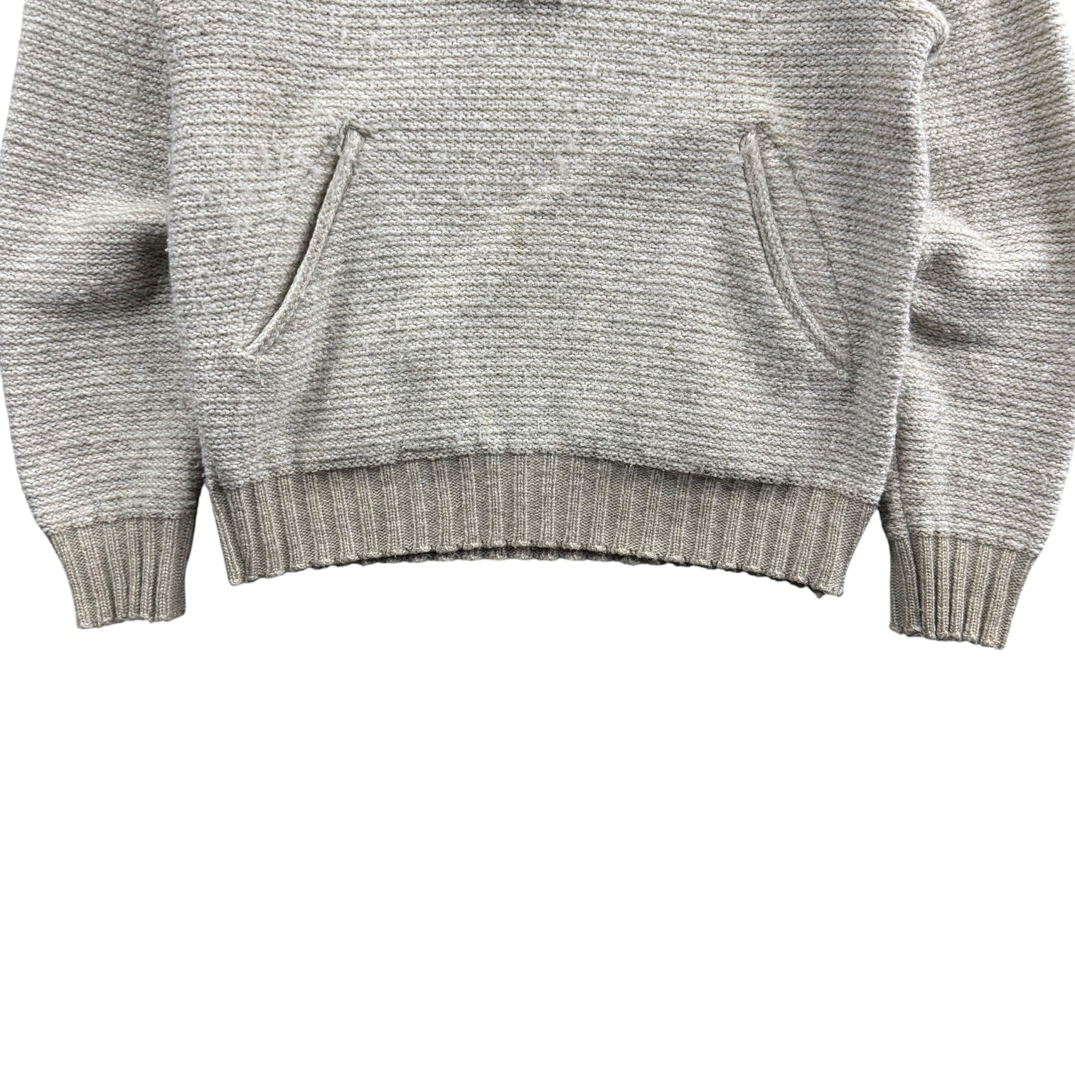 Marlboro Button Collar Sweater Grey