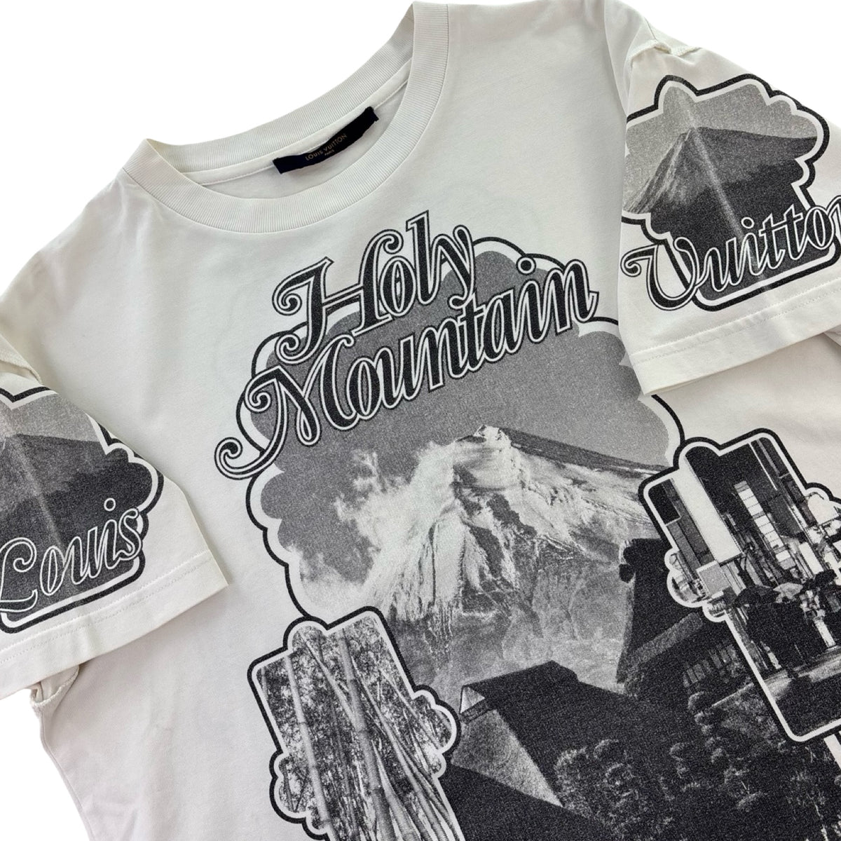 Louis Vuitton Vintage Holy Mountain T-Shirt White
